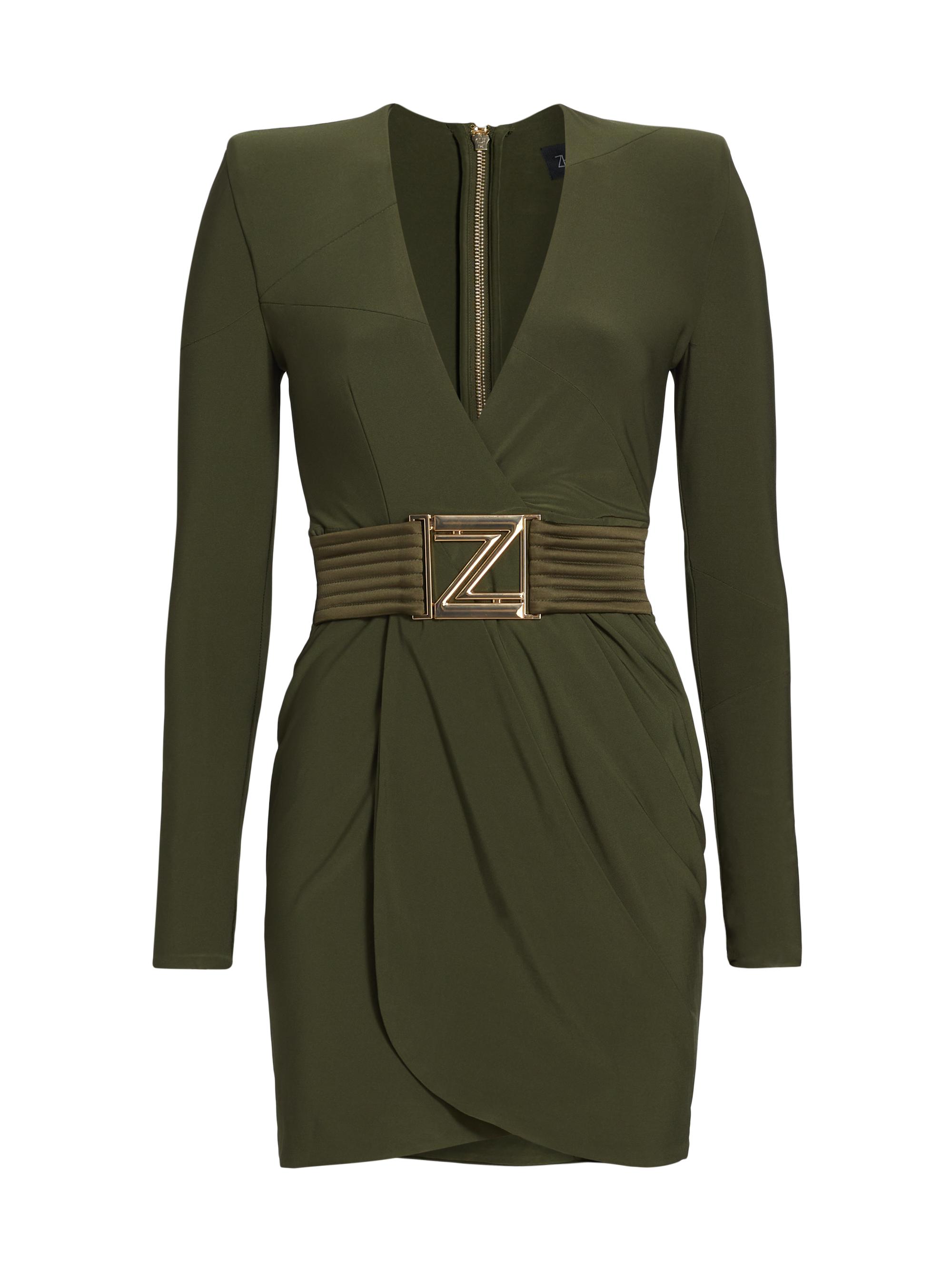 Zhivago Women's Launch Approval Minidress - Khaki