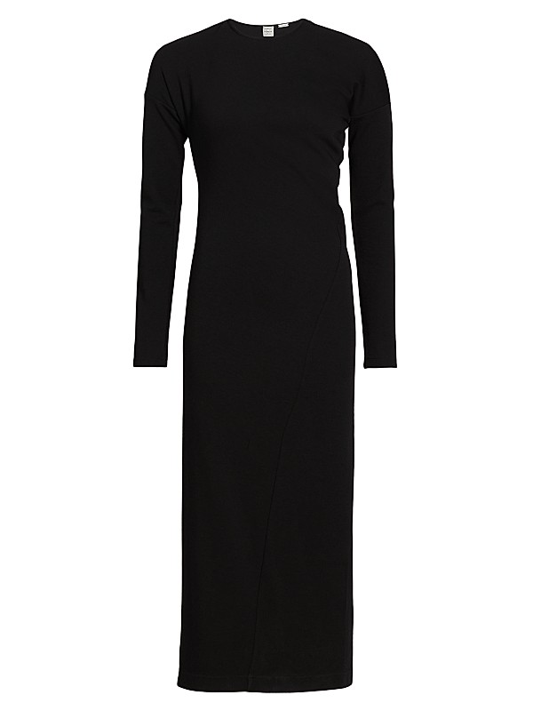 knee length dresses for ladies Universal Standard Women's Plus Size Devi Liquid Jersey Dress