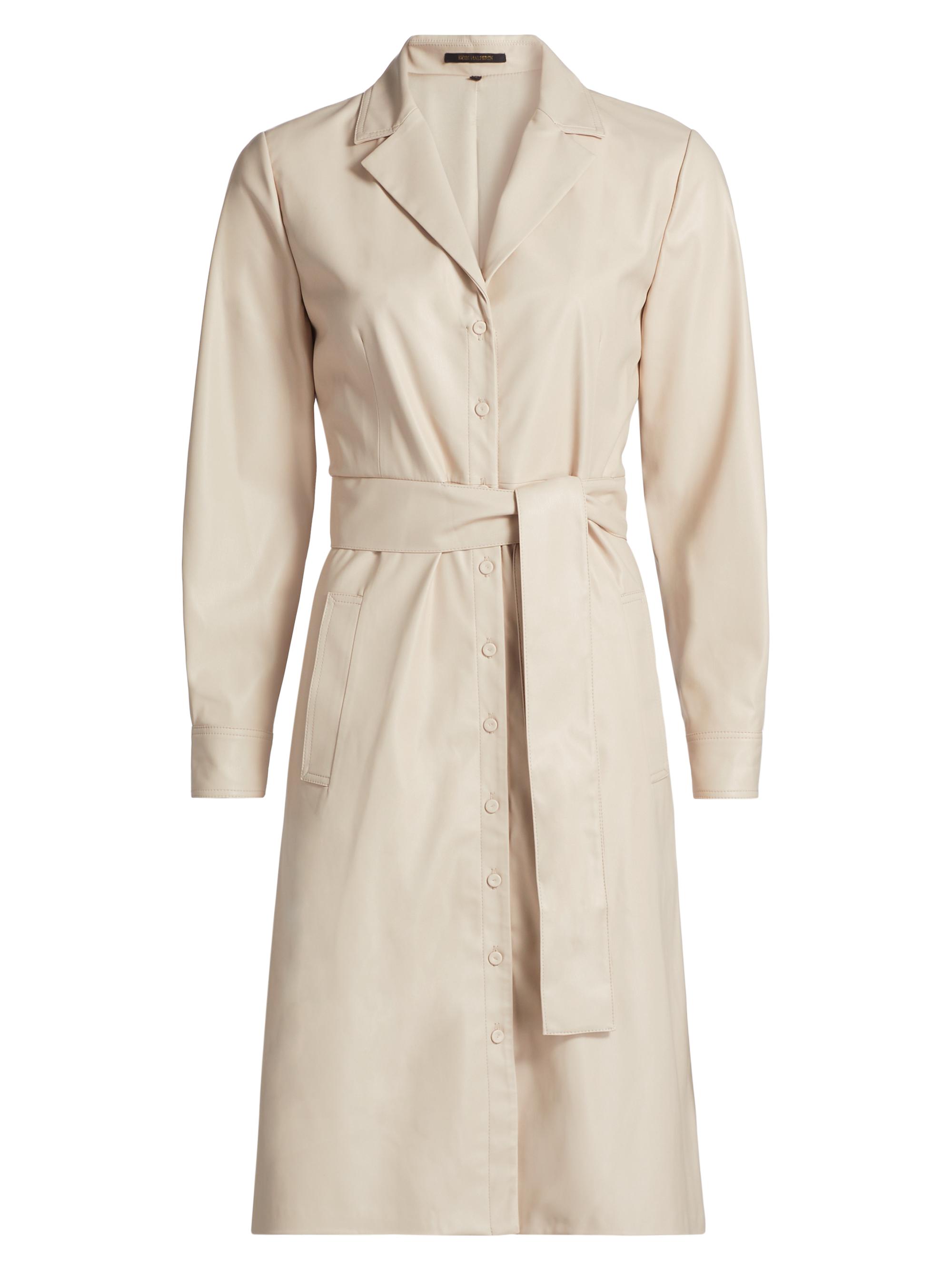 Kobi Halperin Dixie Faux Leather Shirtdress | Saks Fifth Avenue