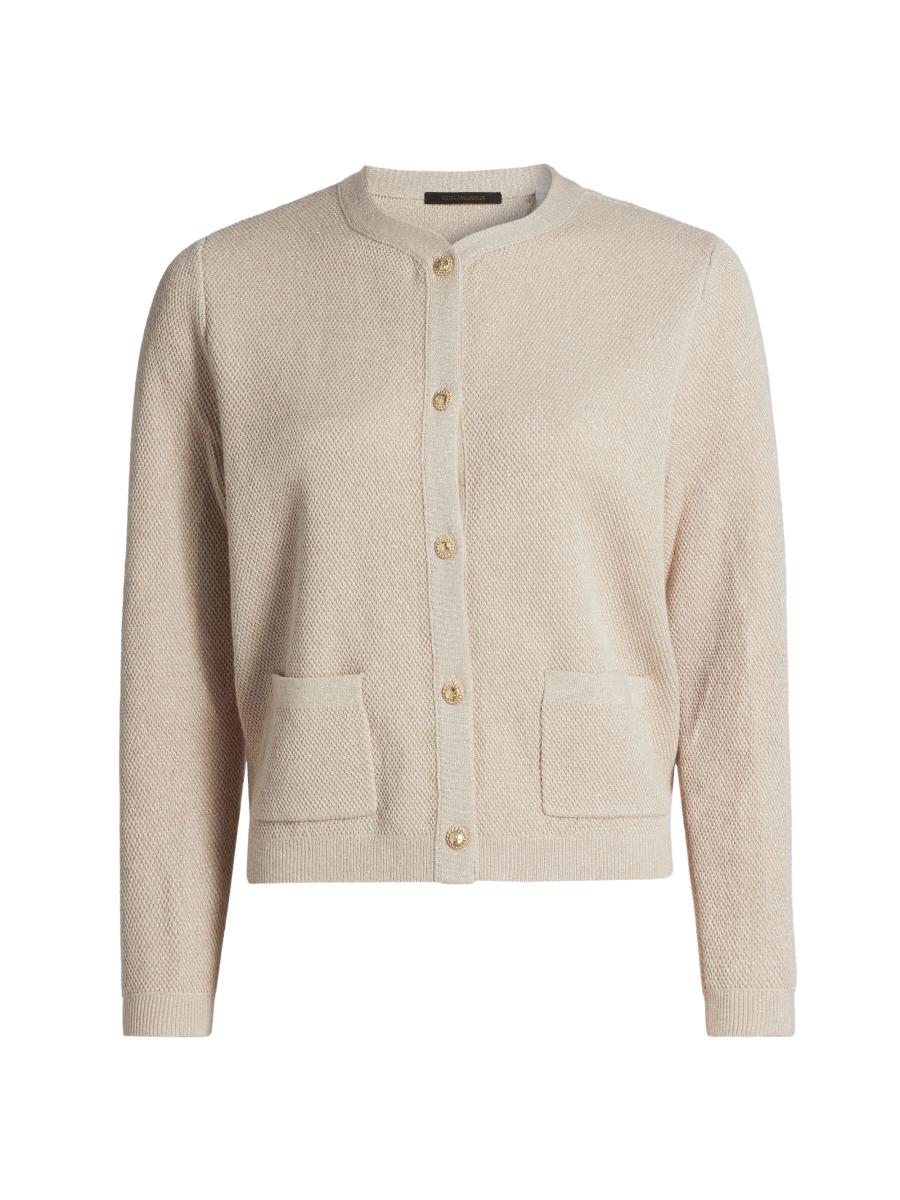 トップス son of the cheese line cardigan Kobi Halperin Metallic Knit Cardigan | Saks Fifth Avenue