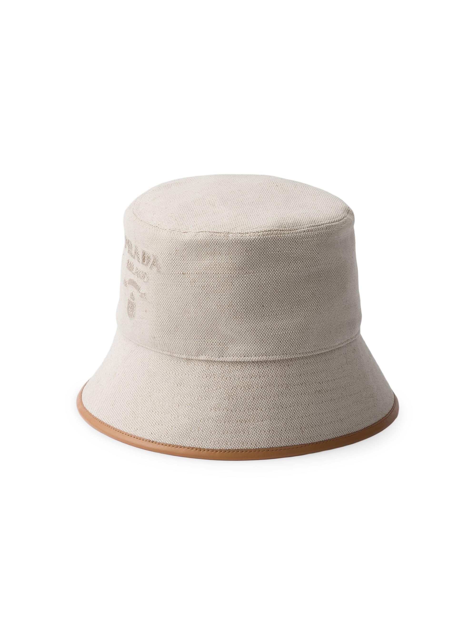 Prada Wide Brimmed Drill Bucket Hat | Saks Fifth Avenue