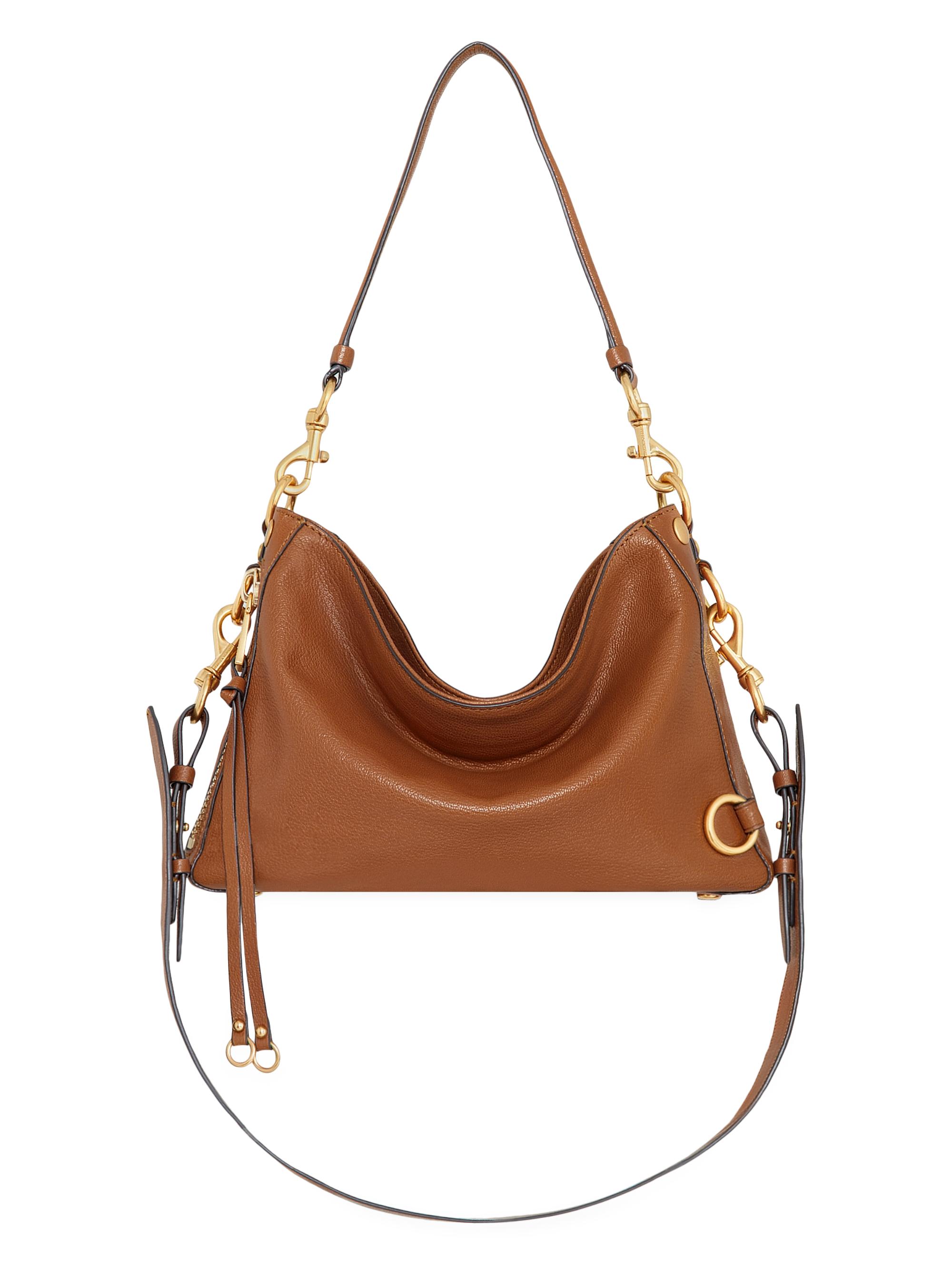 Rebecca Minkoff Women's M. A.B Leather Crossbody Bag - Caramello