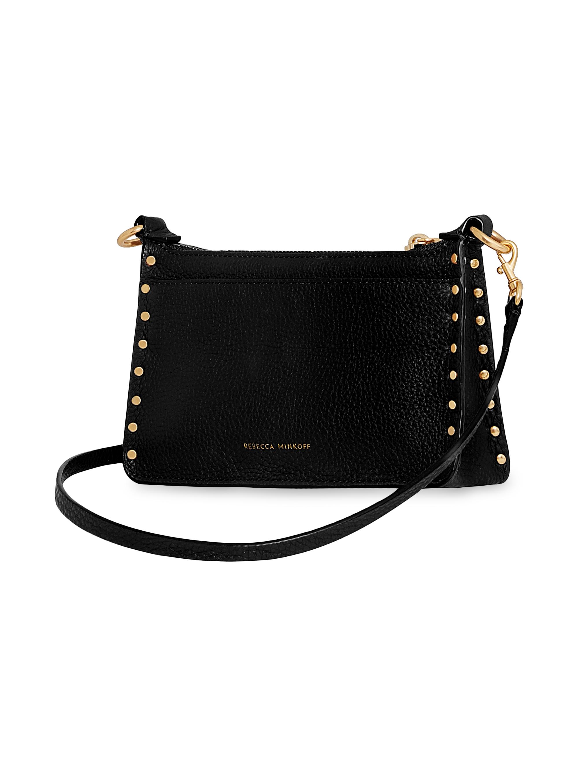 Rebecca Minkoff Darren Mini Leather Crossbody Bag | Saks Fifth Avenue