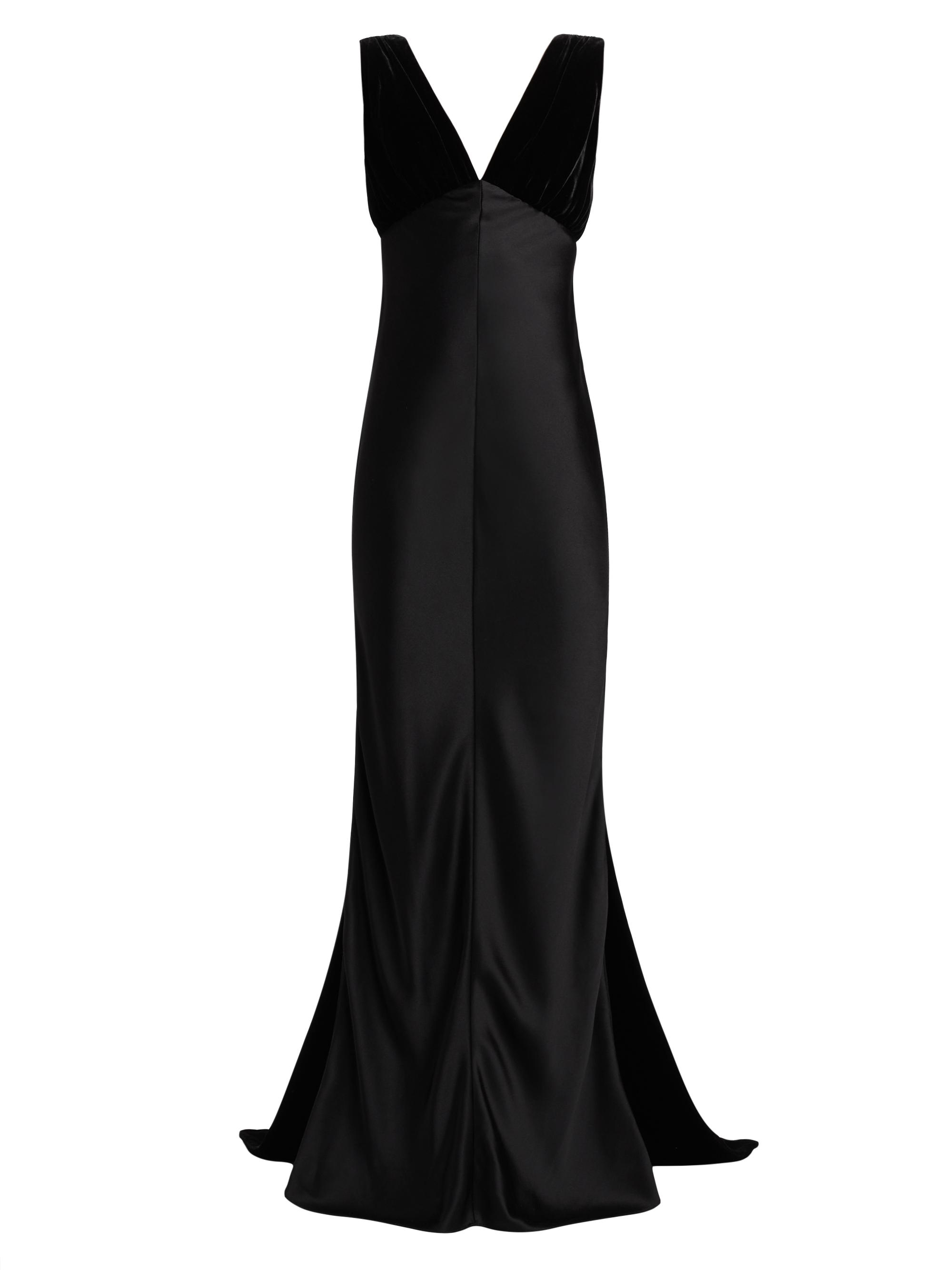 Markarian Women's Sabina Silk Sleeveless Gown - Black