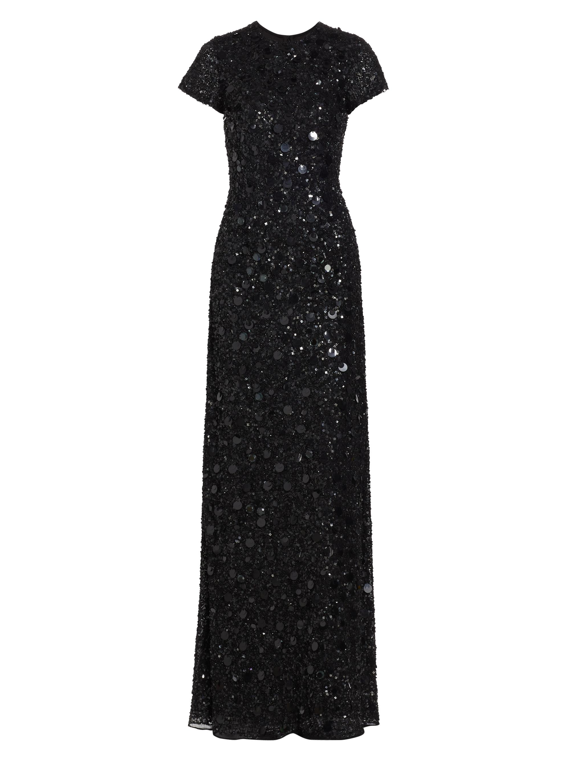 Atelier Prabal Gurung Women's Doris Embellished A-Line Gown - Black