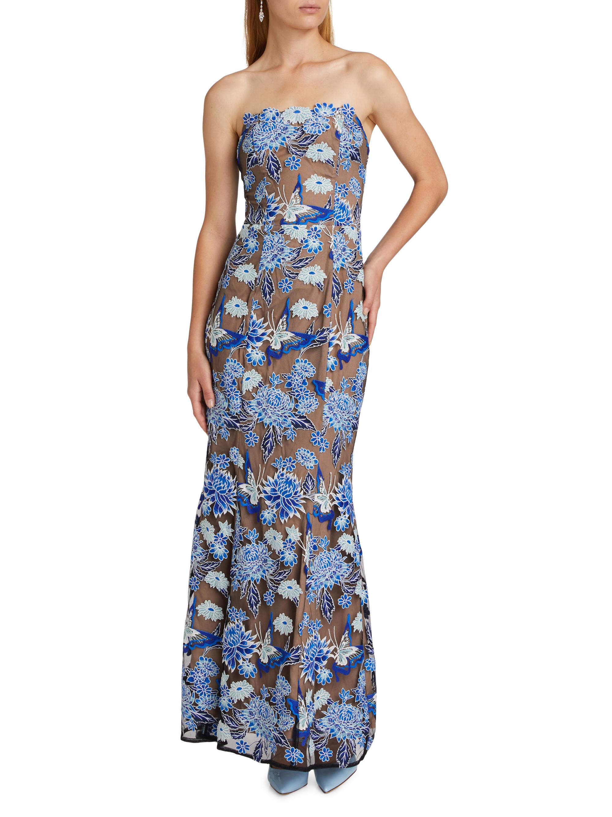 As It May Renee Floral Embroidered Maxi Dress | Saks Fifth Avenue