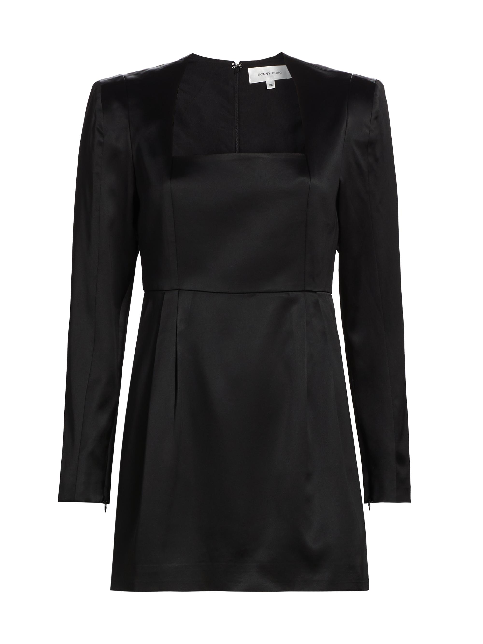 Andrea Iyamah Lenti Pleated Corset-Belt Minidress | Saks Fifth Avenue