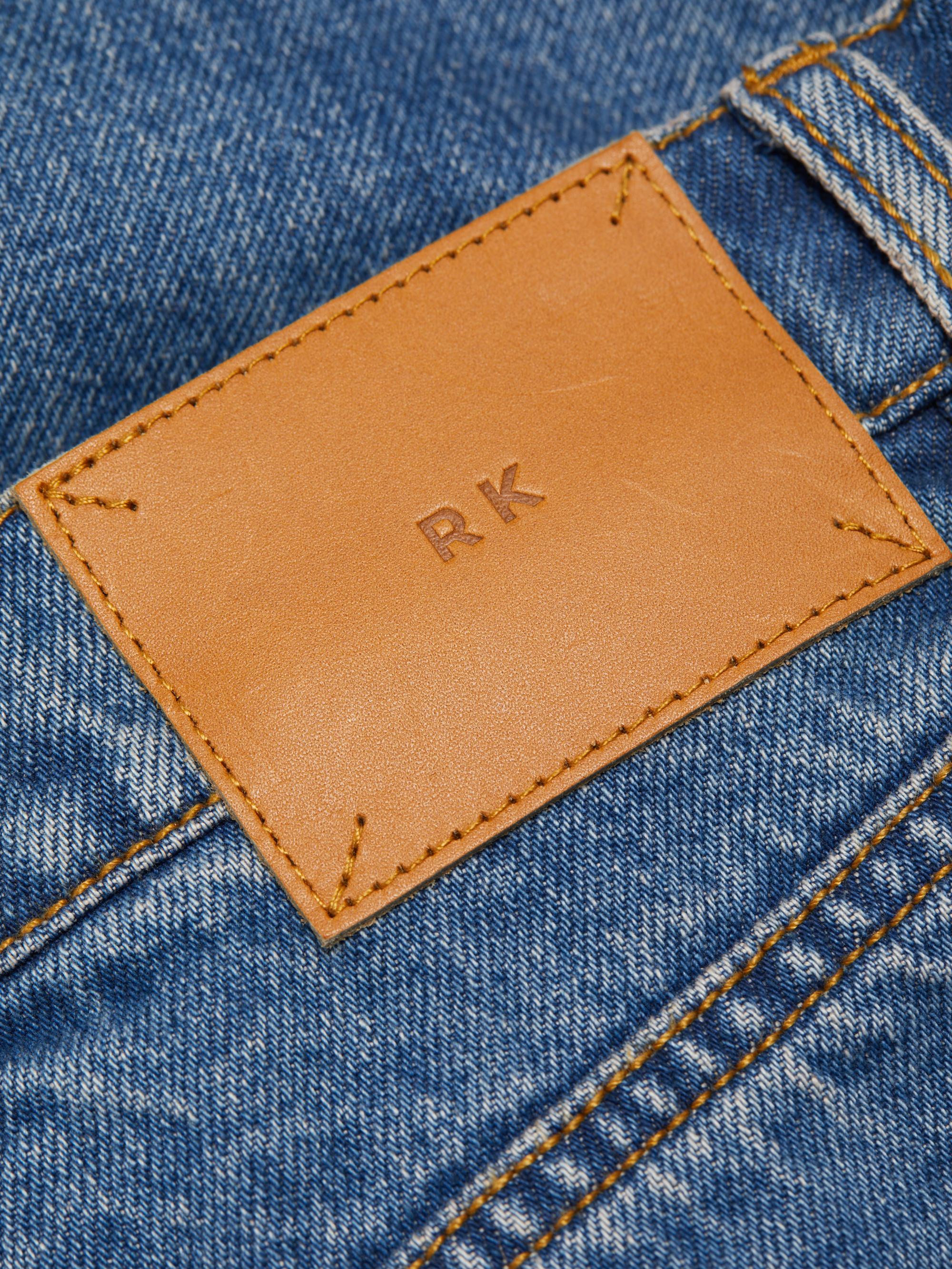 Ronny Kobo Crawford Denim Crop Jeans | Saks Fifth Avenue