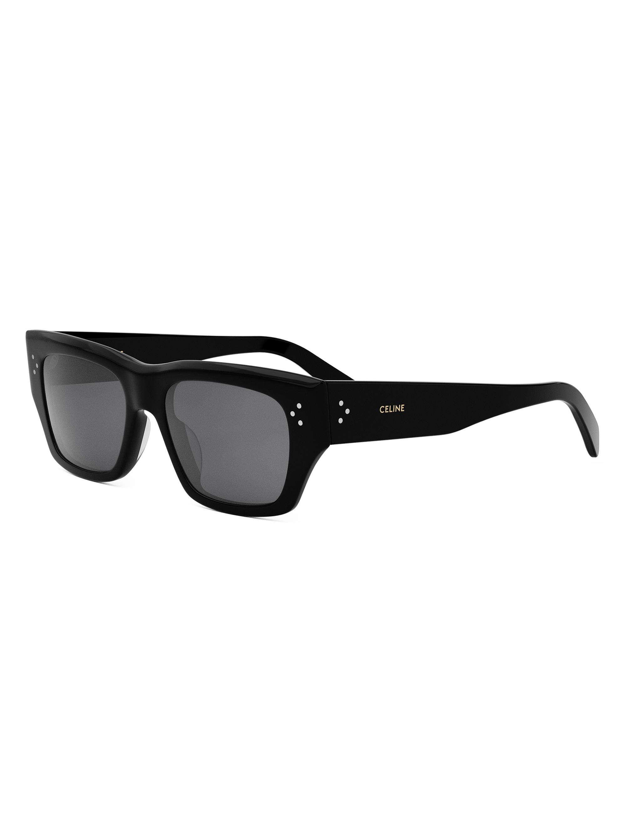 CELINE Three Dots 53MM Rectangular Sunglasses | Saks Fifth Avenue