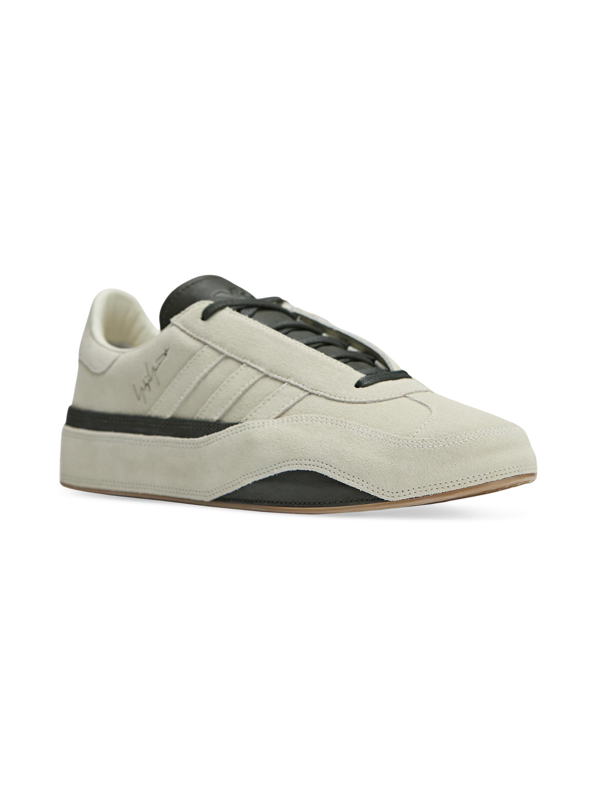 adidas Y-3 Men's Unisex Y-3 Gazelle Leather Sneakers - Beige