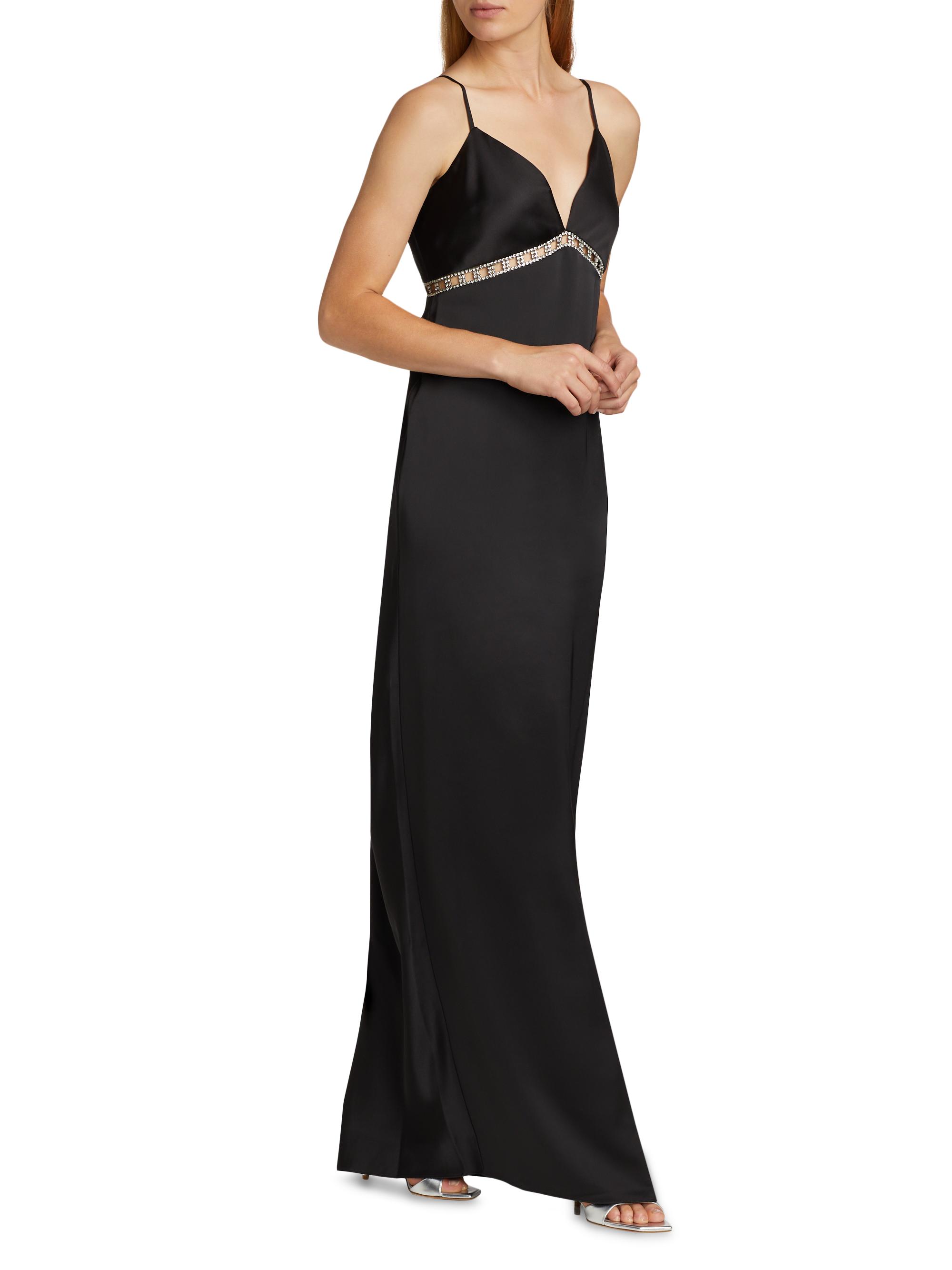 Ramy Brook Mosby Crystal-Trimmed Gown | Saks Fifth Avenue