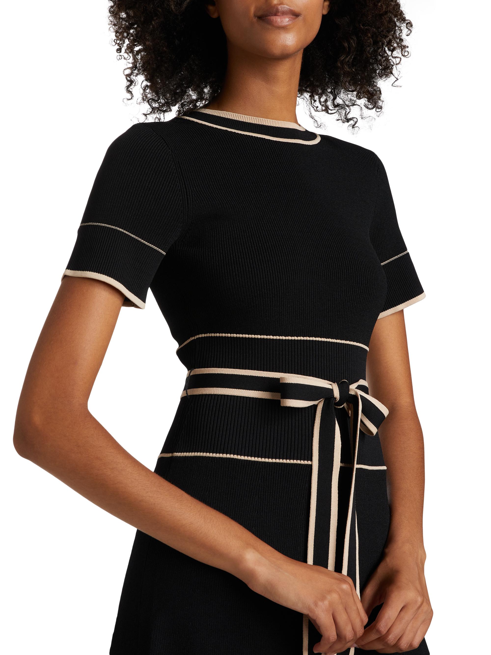 Shoshanna Addison Belted Knit Dress | Saks Fifth Avenue