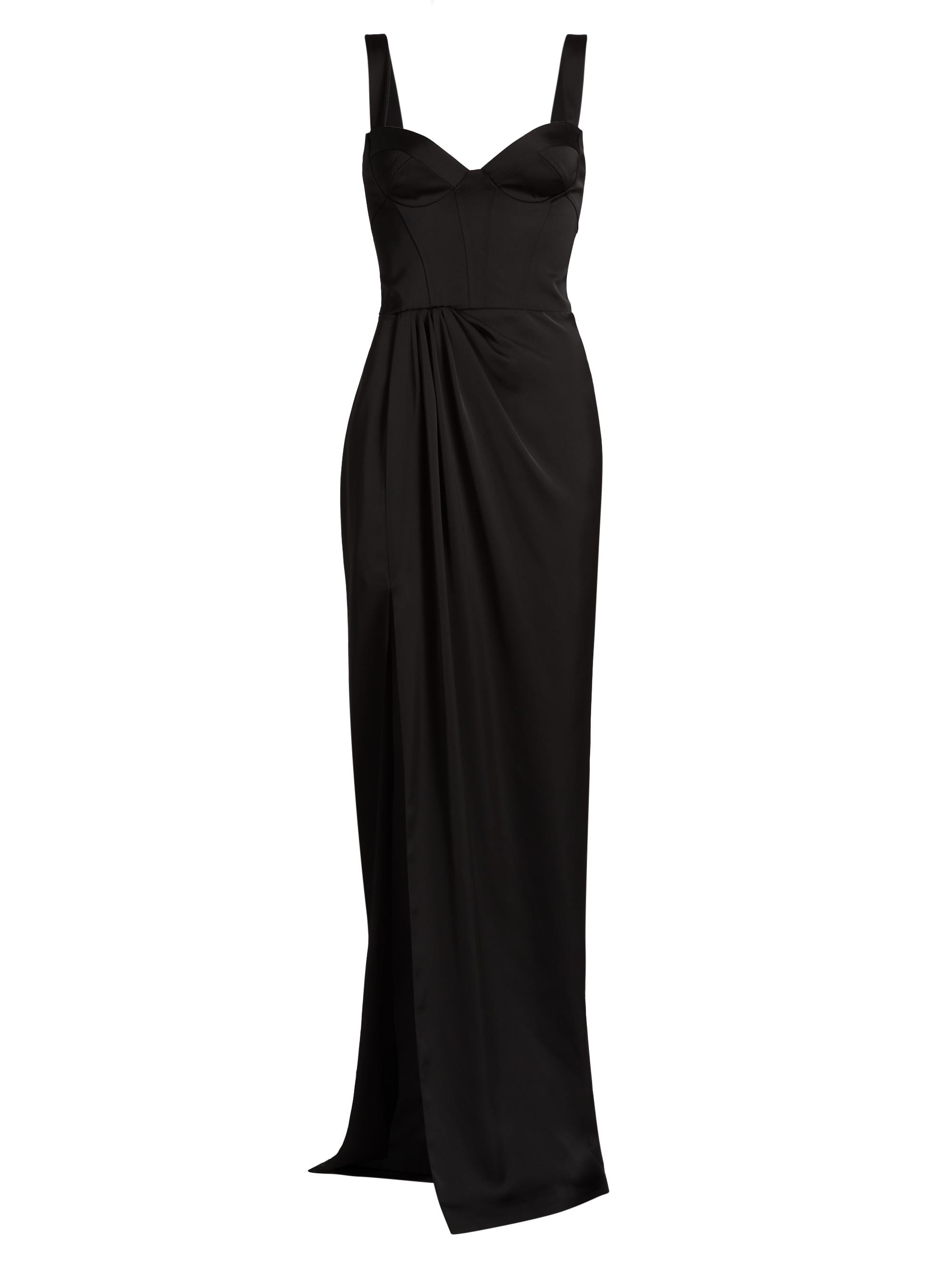 Marchesa Notte Pleated Chiffon Halter Gown | Saks Fifth Avenue