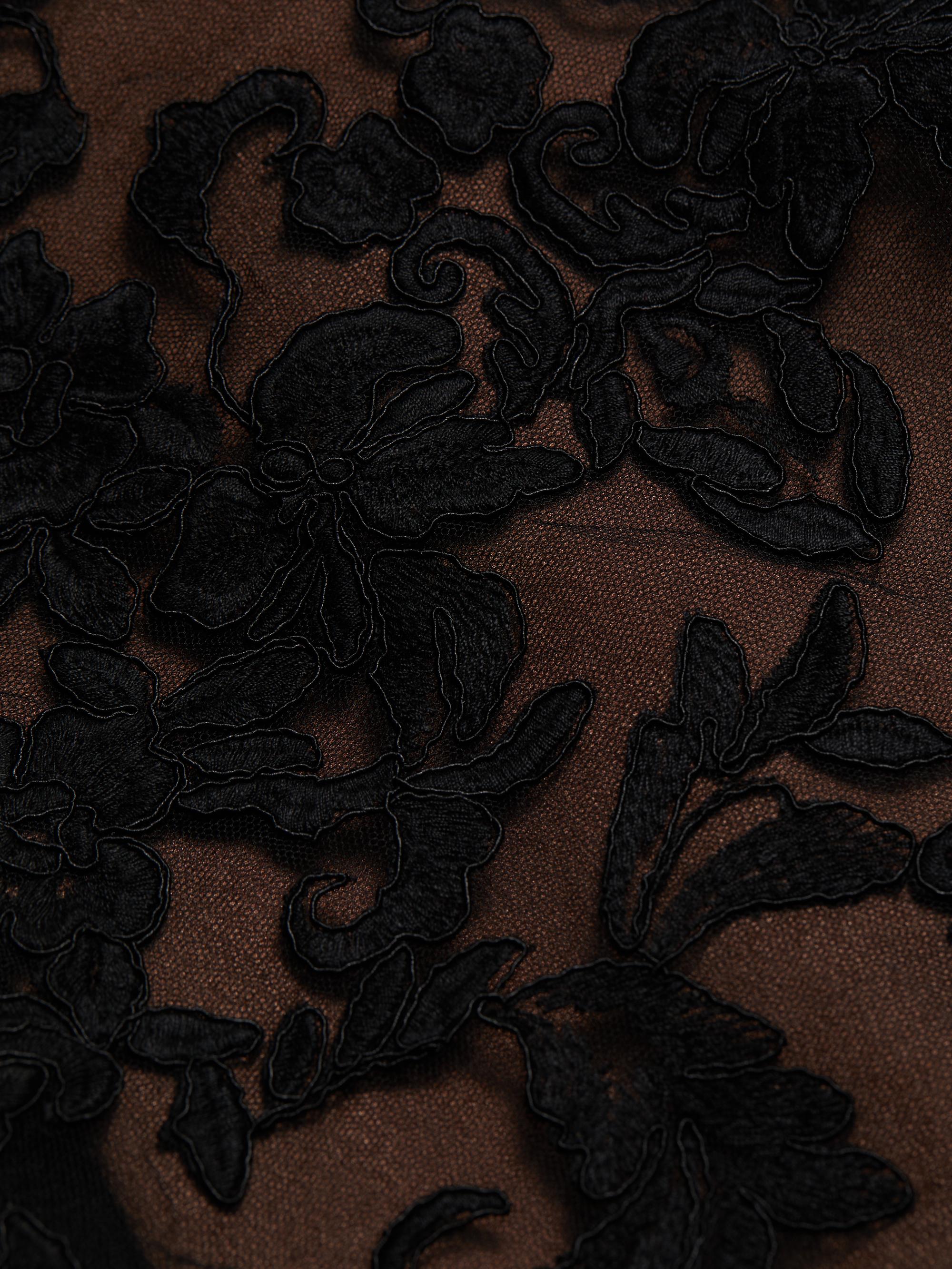 Marchesa Notte Lace Strapless Corset Maxi Dress | Saks Fifth Avenue