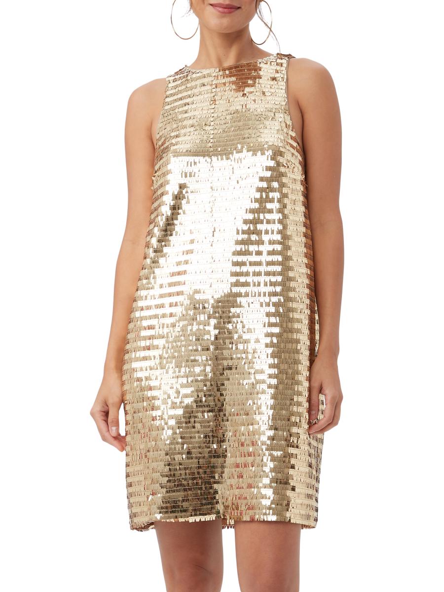 Trina Turk Koa Sequin Shift Minidress | Saks Fifth Avenue