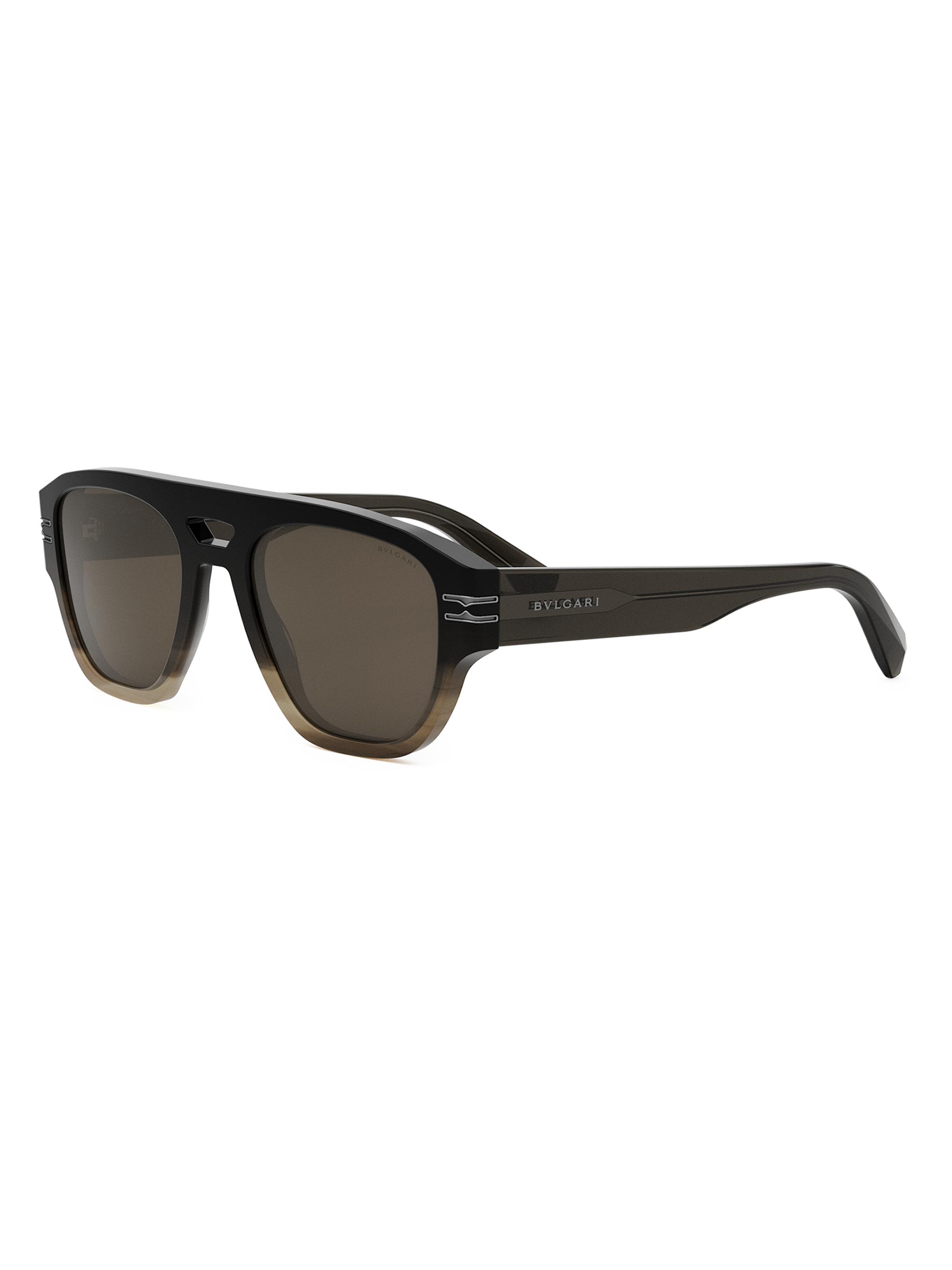 BVLGARI B.ZERO1 52MM Square Sunglasses | Saks Fifth Avenue