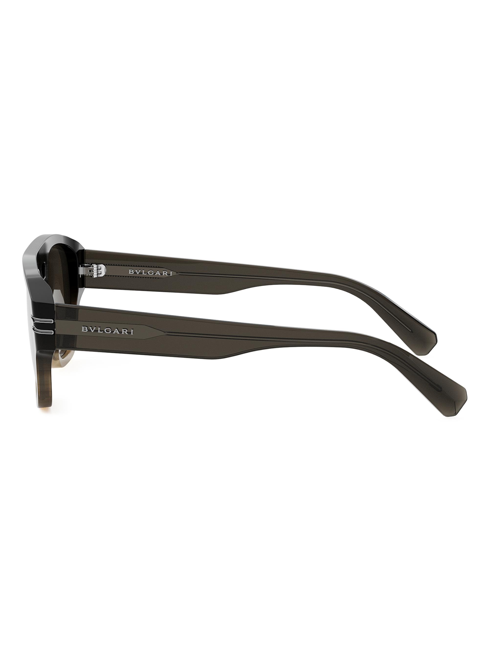 BVLGARI B.Zero1 53MM Pilot Sunglasses | Saks Fifth Avenue