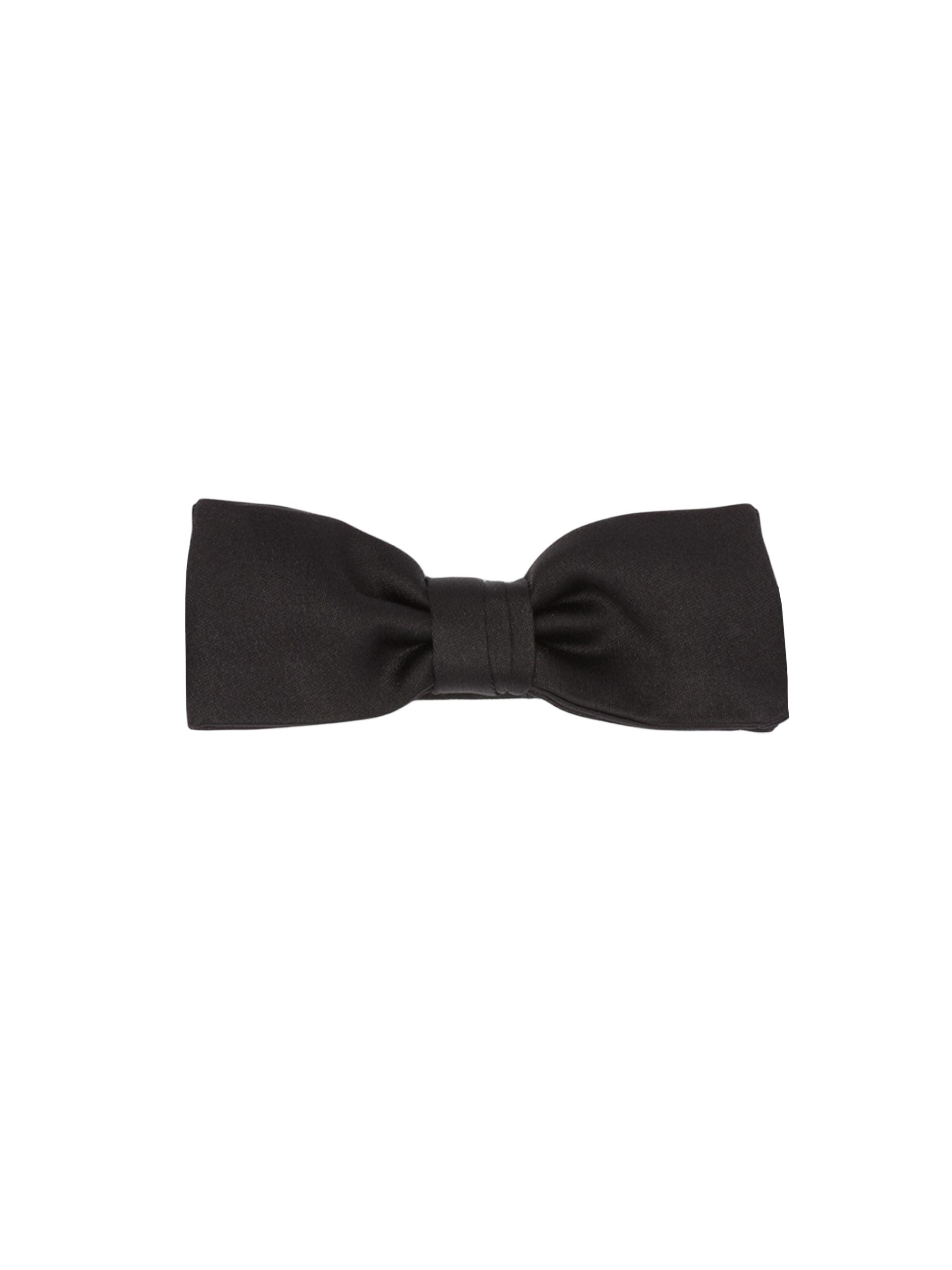 【関税＆送料込み】Saint Laurent Bow Tie In Silk Satin Saint Laurent Rectangular Bow Tie in Faille | Saks Fifth Avenue