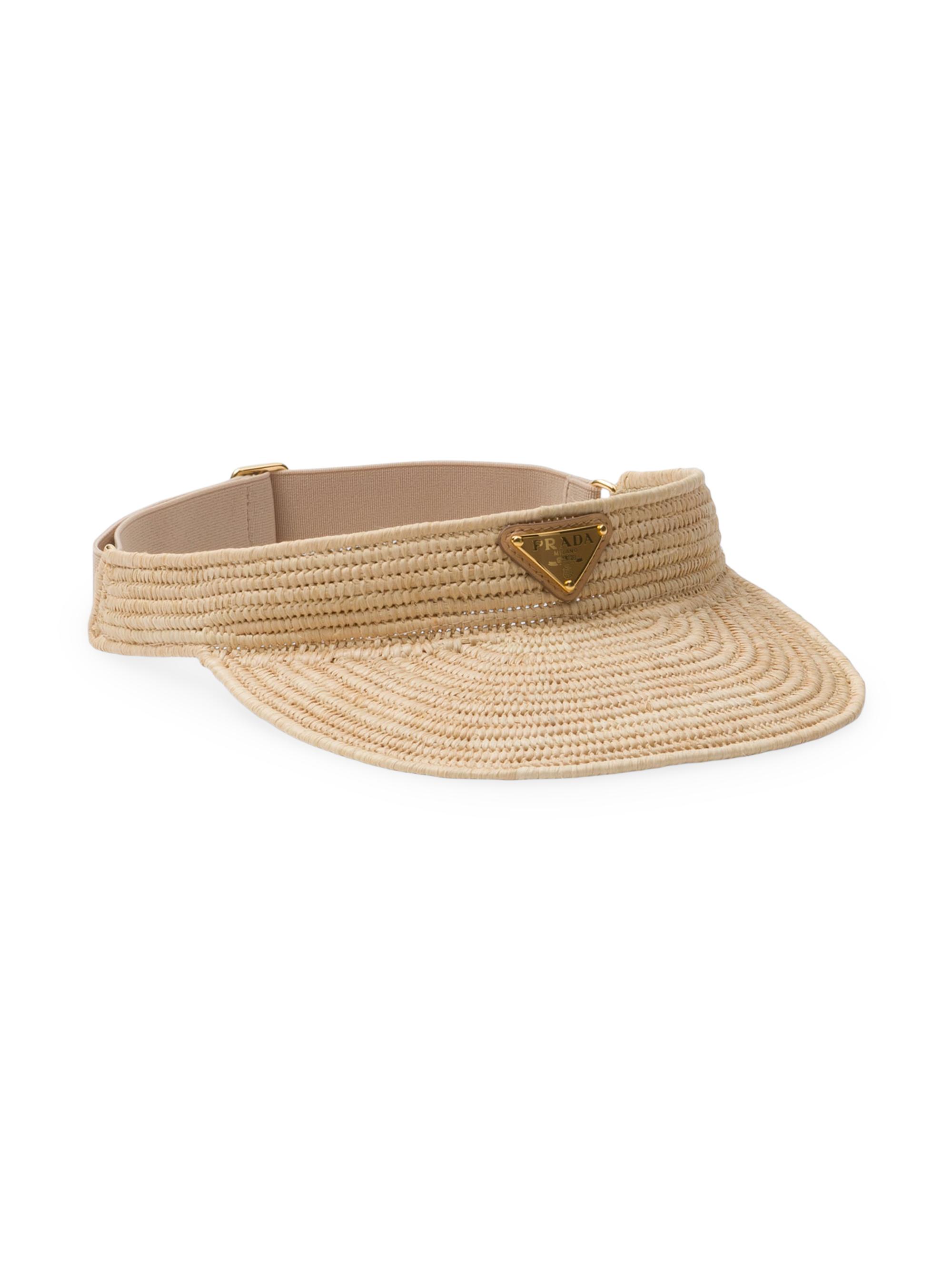Prada Crochet Visor Hat | Saks Fifth Avenue
