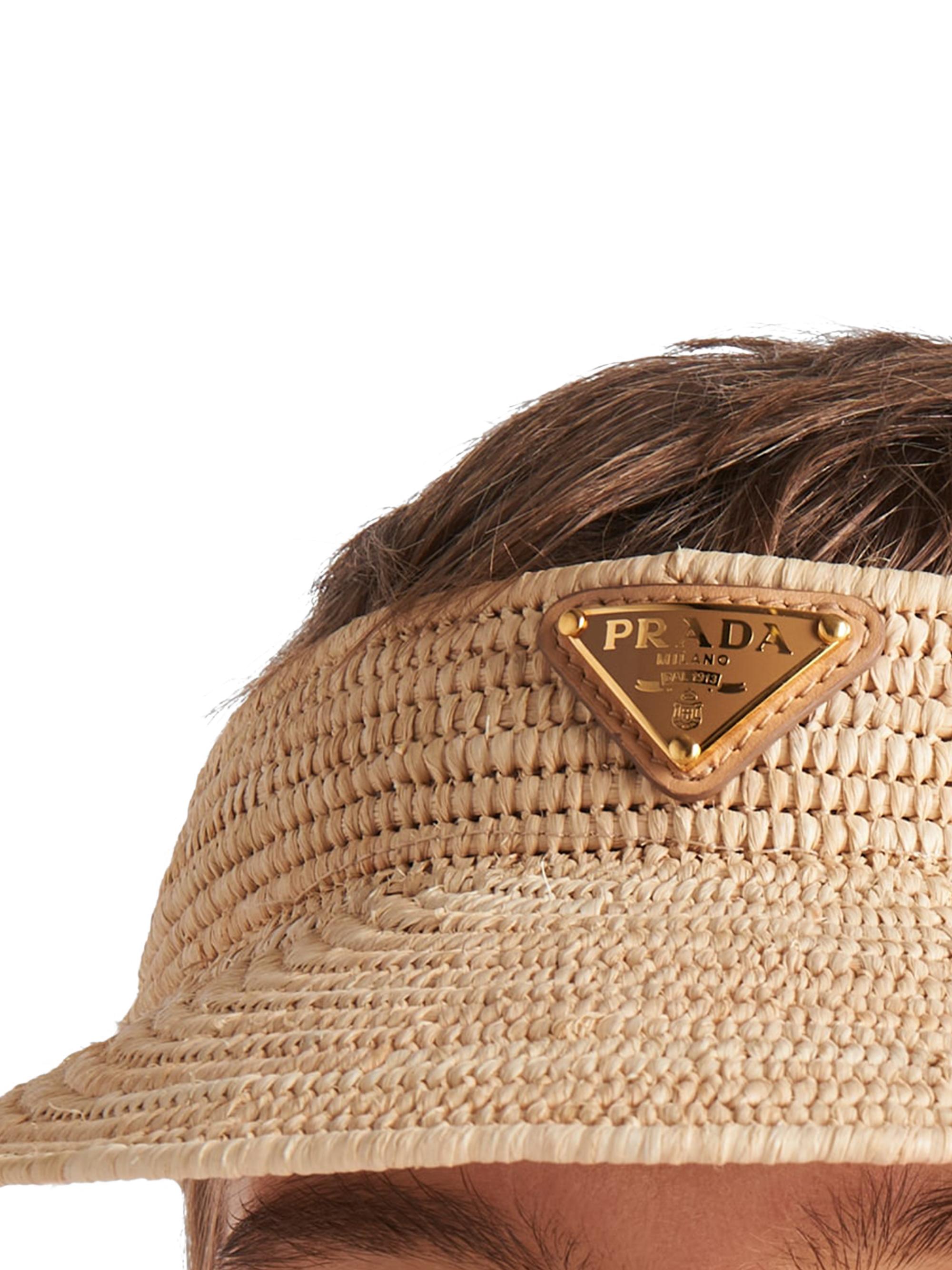 Prada 帽子 00s Prada Sport Ear Flap Cap Black Y2K Archive Size 18cm Vintage