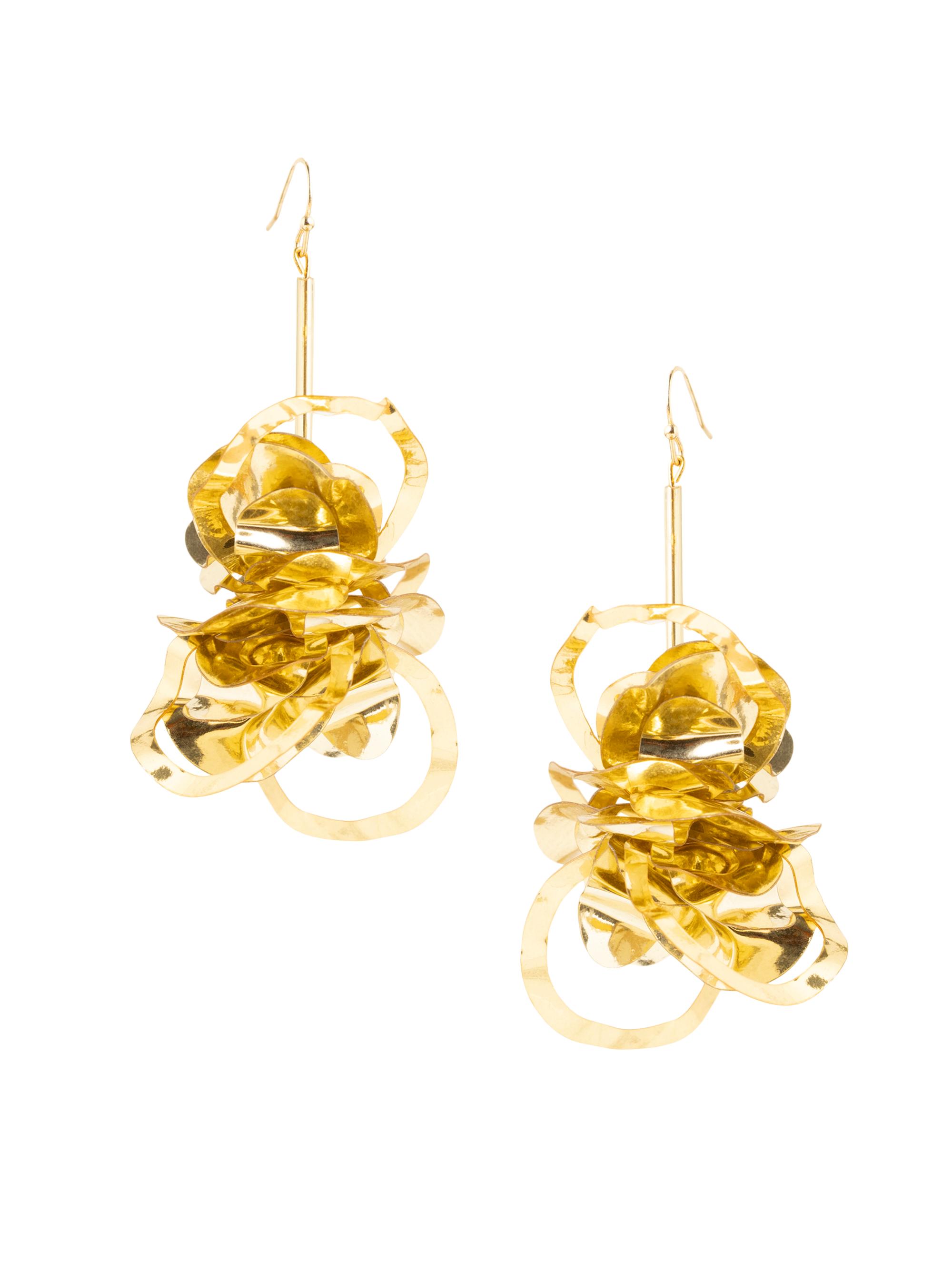 Mignonne Gavigan Women's Carmine Goldtone Bead & Sequin Drop Earrings - Gold