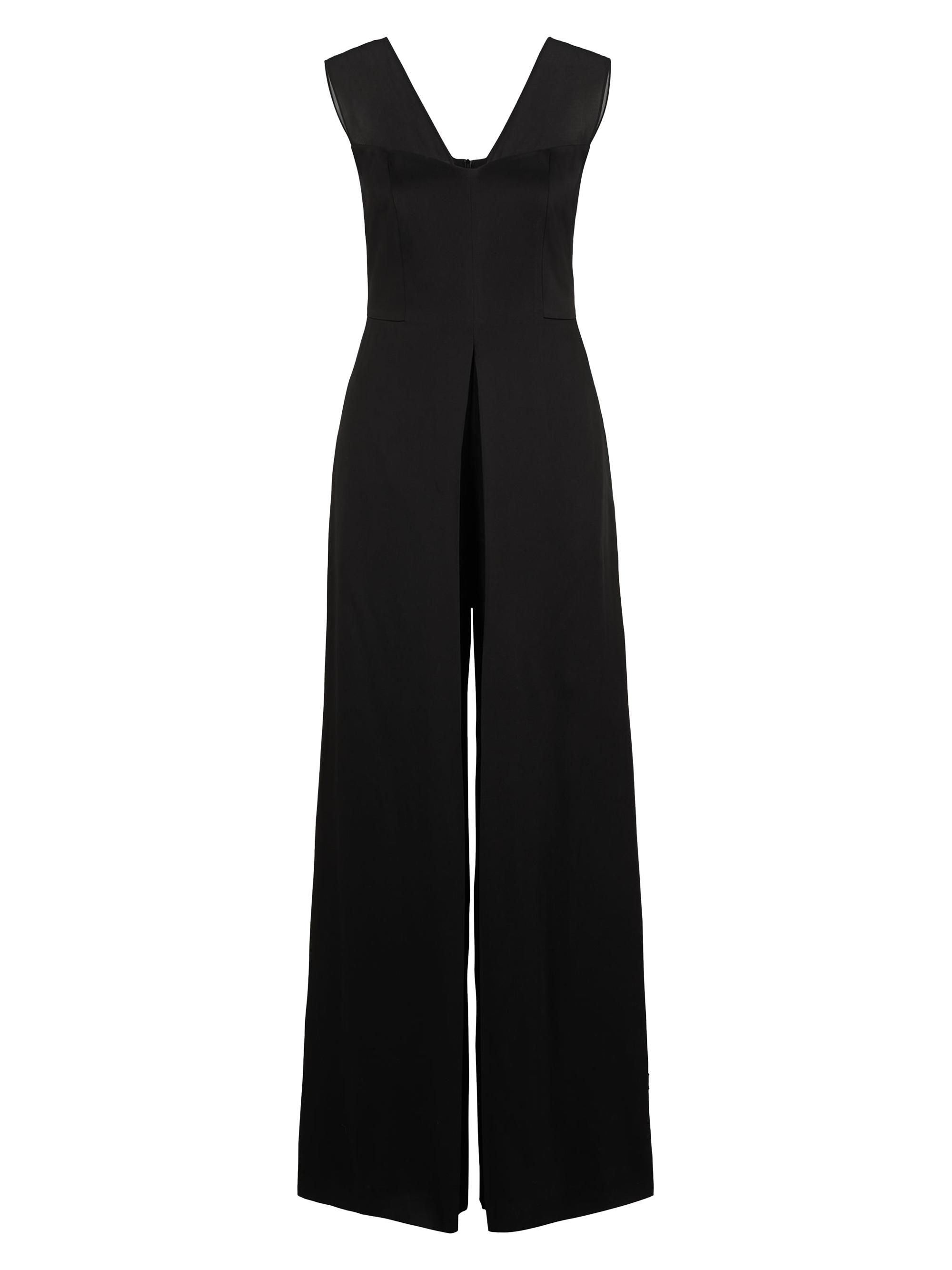 BOSS Women's Jumpsuit in Lustrous Fabric - Black