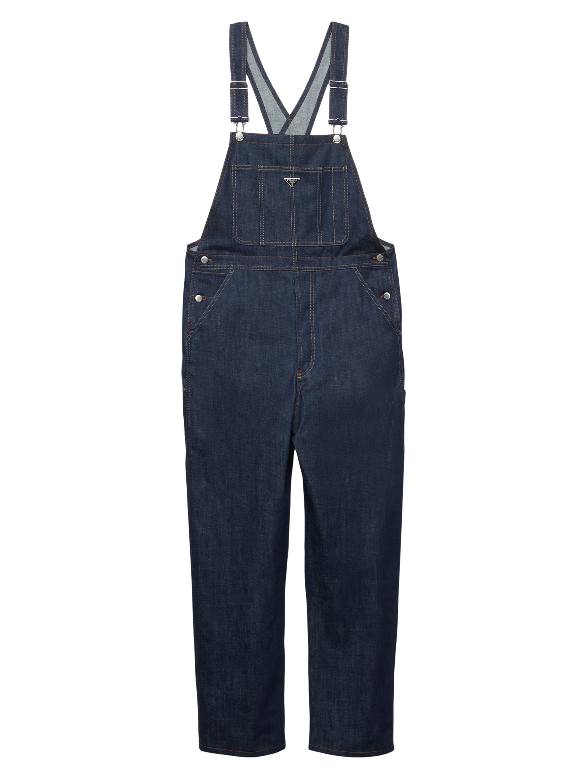 Prada Men's Jumpsuit in Selvedge Denim - Blue