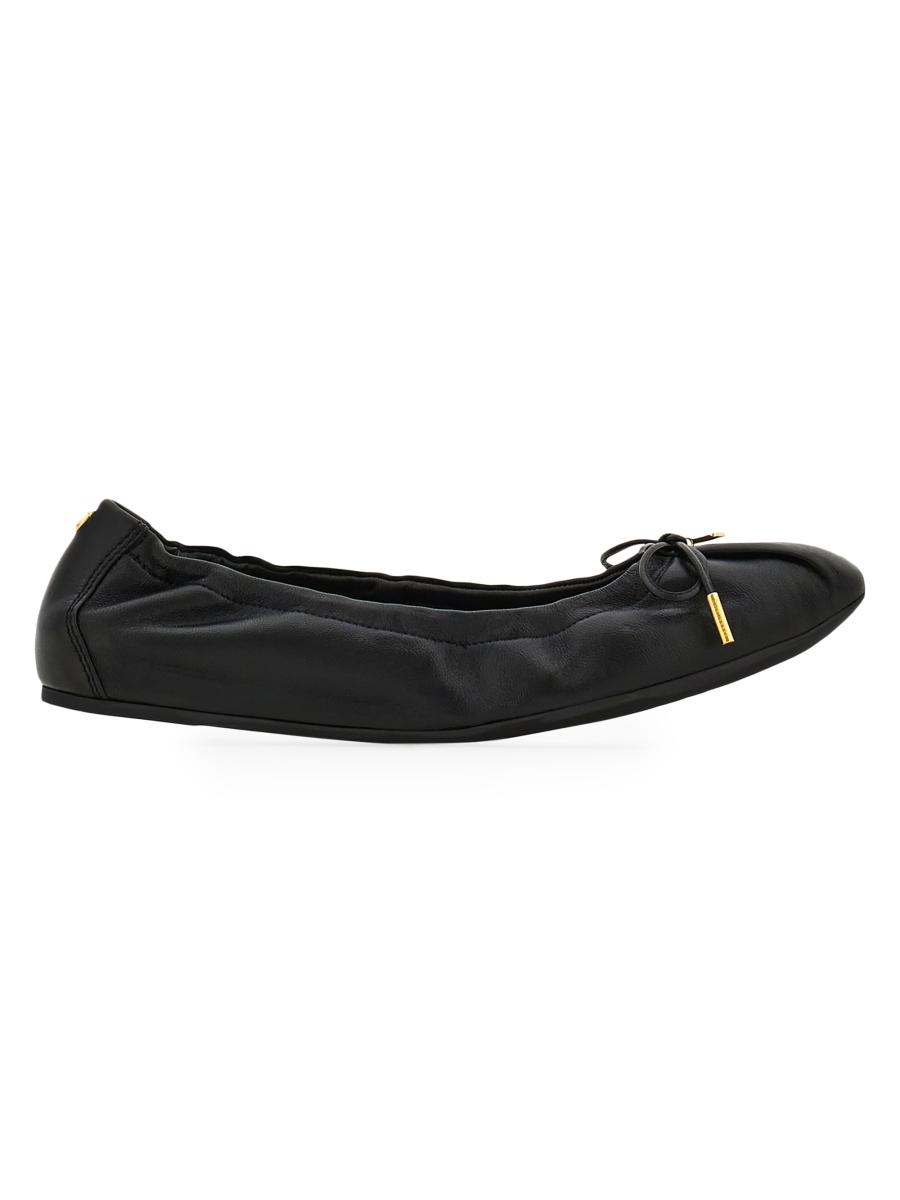 24AW new/FERRAGAMO Joelleレザーバレエフラット Flat Black 24AW new/FERRAGAMO Joelleレザーバレエフラット Flat Black