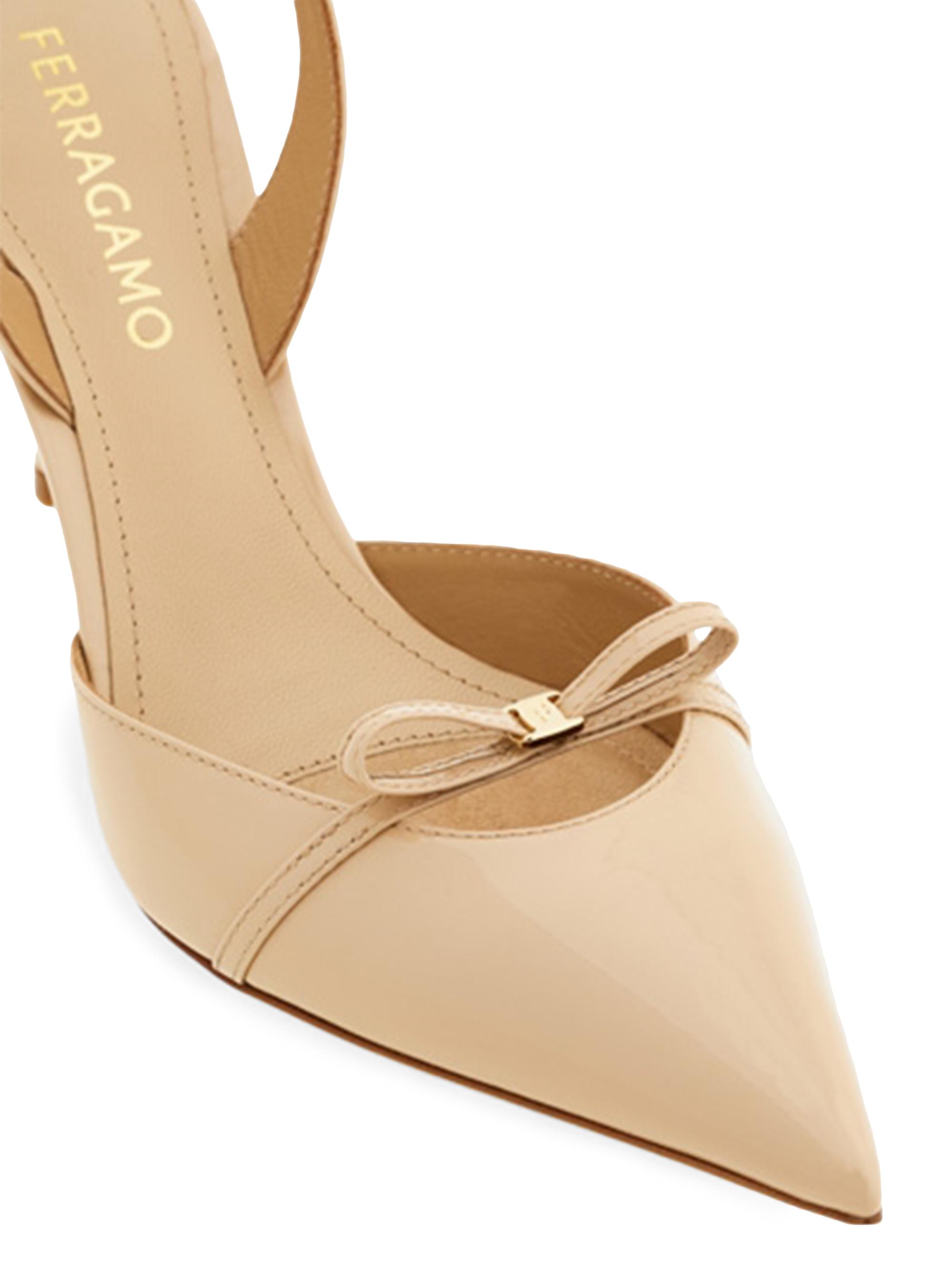 FERRAGAMO Gylla 70MM Patent Leather Pumps | Saks Fifth Avenue