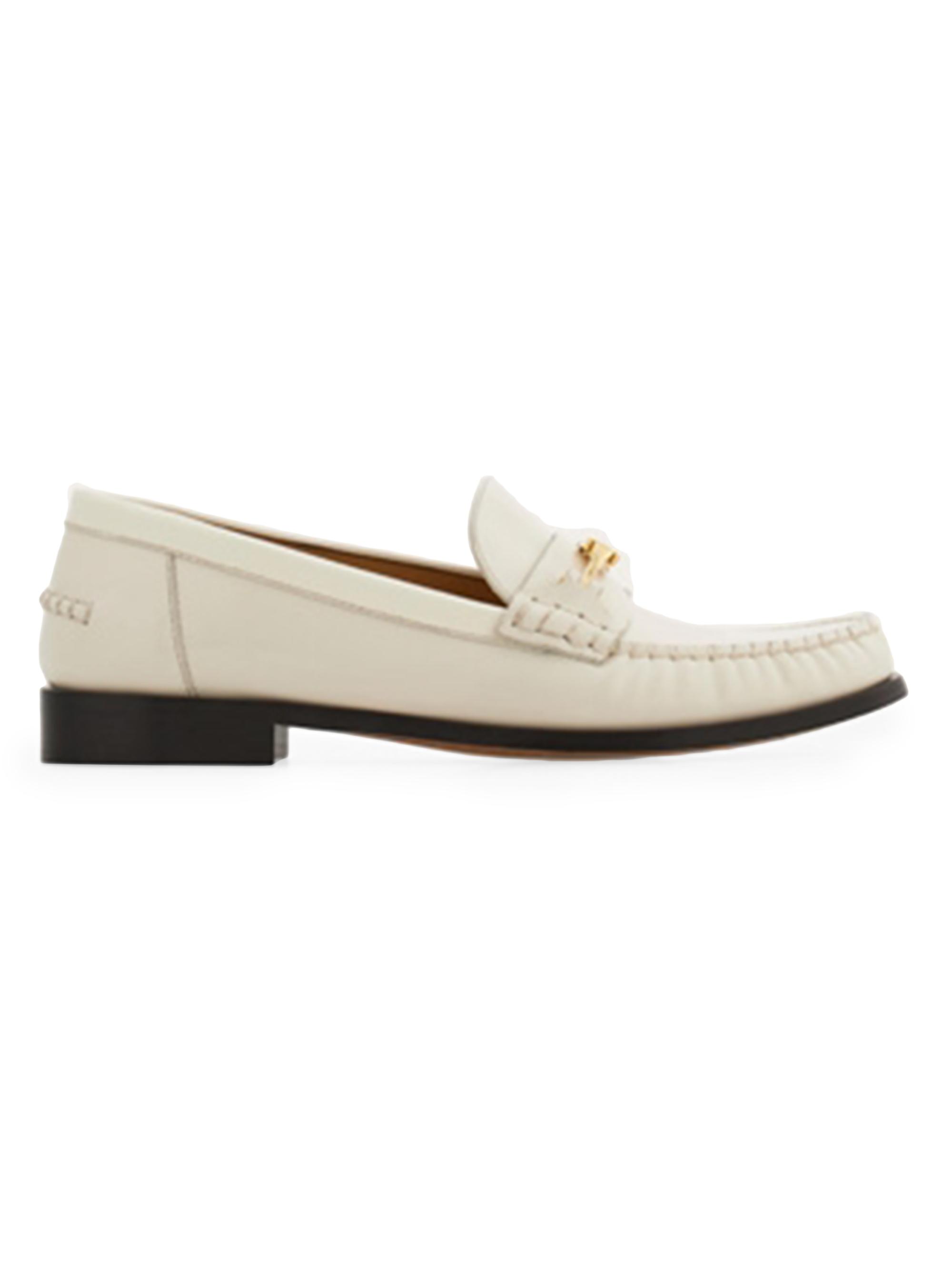 FERRAGAMO Women's Harry Leather Loafers - Mascarpone
