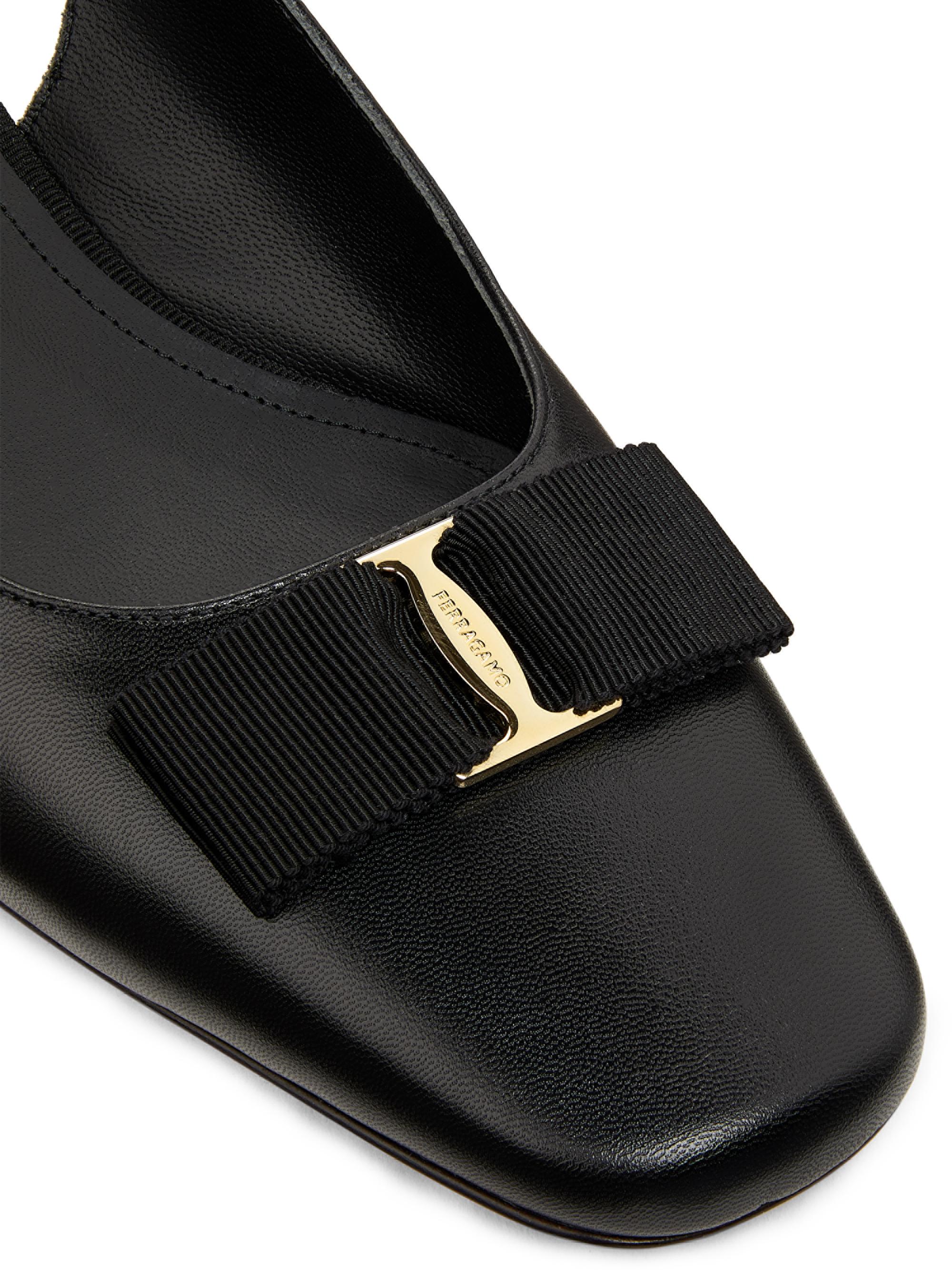 限定お値下げ♡美品♡Salvatore Ferragamo ♡リペア済み FERRAGAMO Rivada 25MM Patent Leather Slingback Pumps | Saks