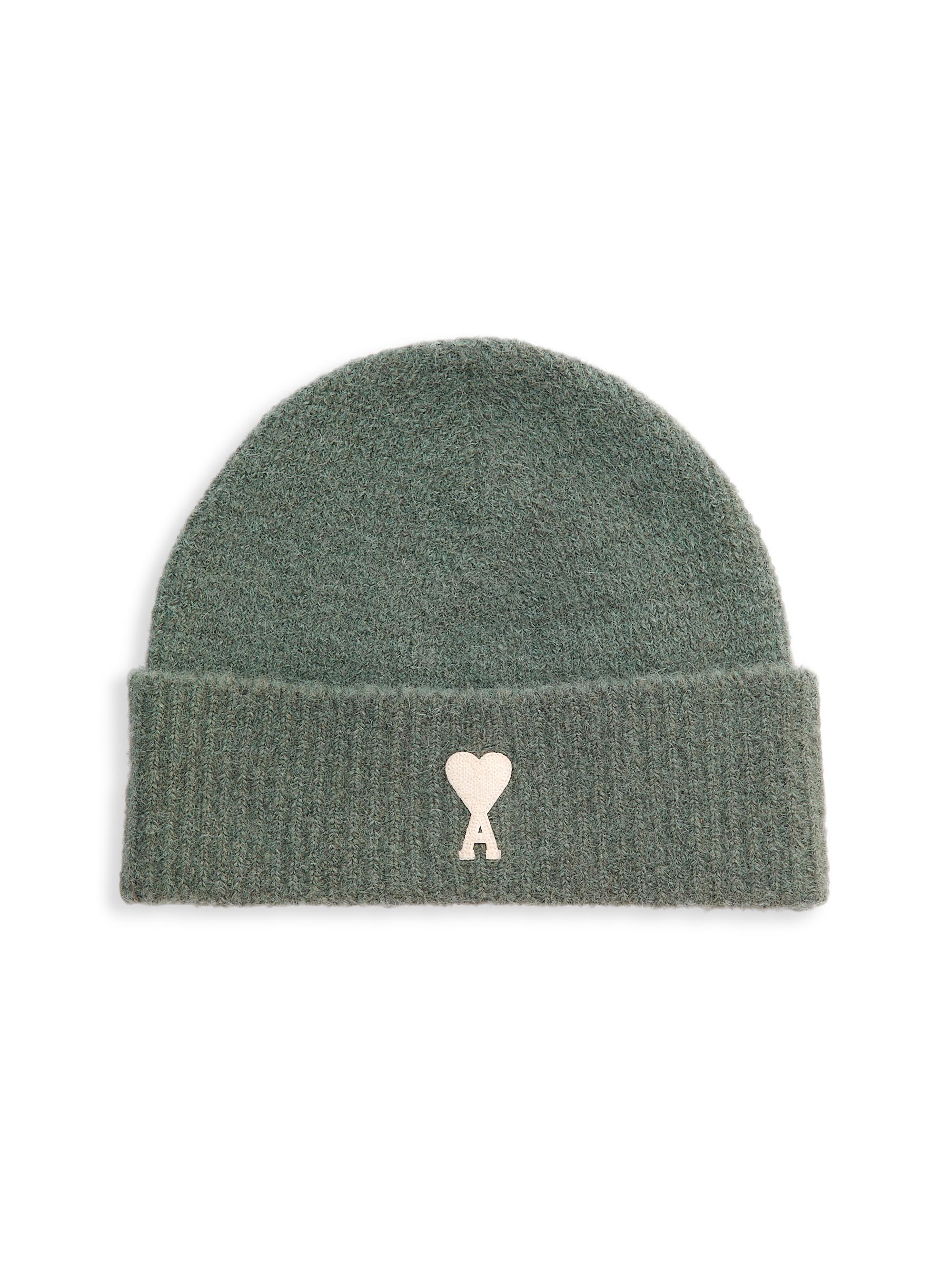 AMI Paris Men's Unisex ADC Logo Beanie - Antique Clay