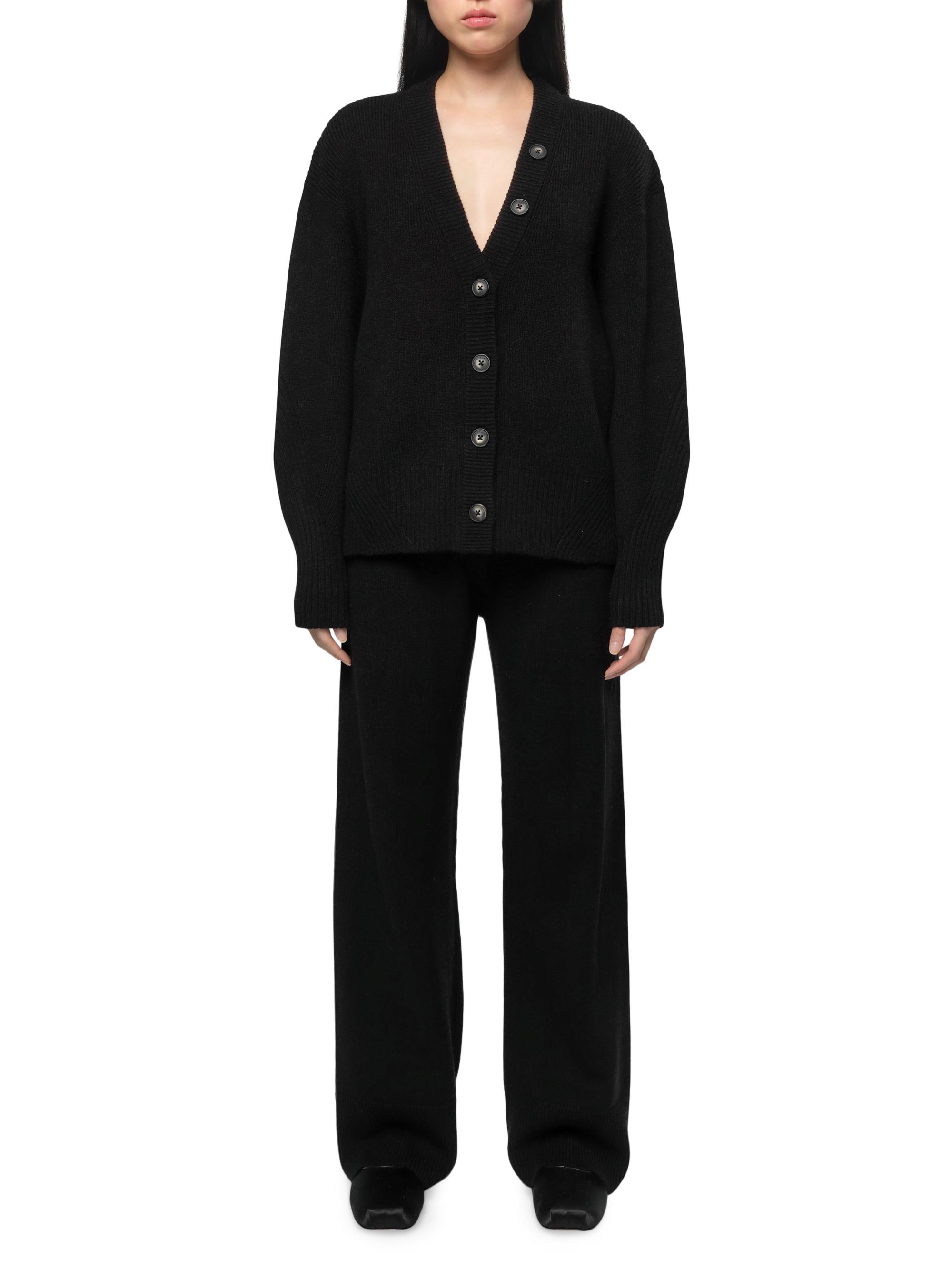 Apparis Women's Anderson Ribbed Cardigan - Noir