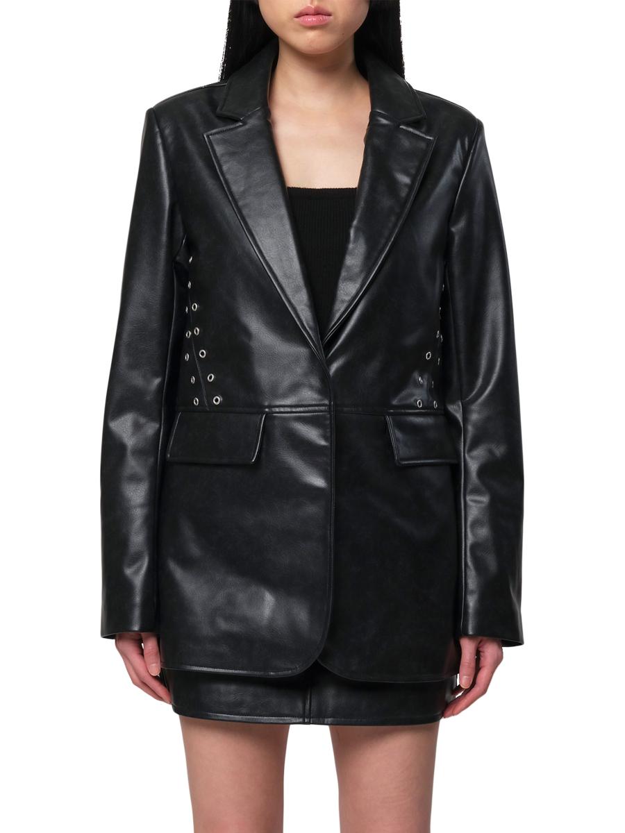 Apparis Kelan Faux Leather Blazer | Saks Fifth Avenue