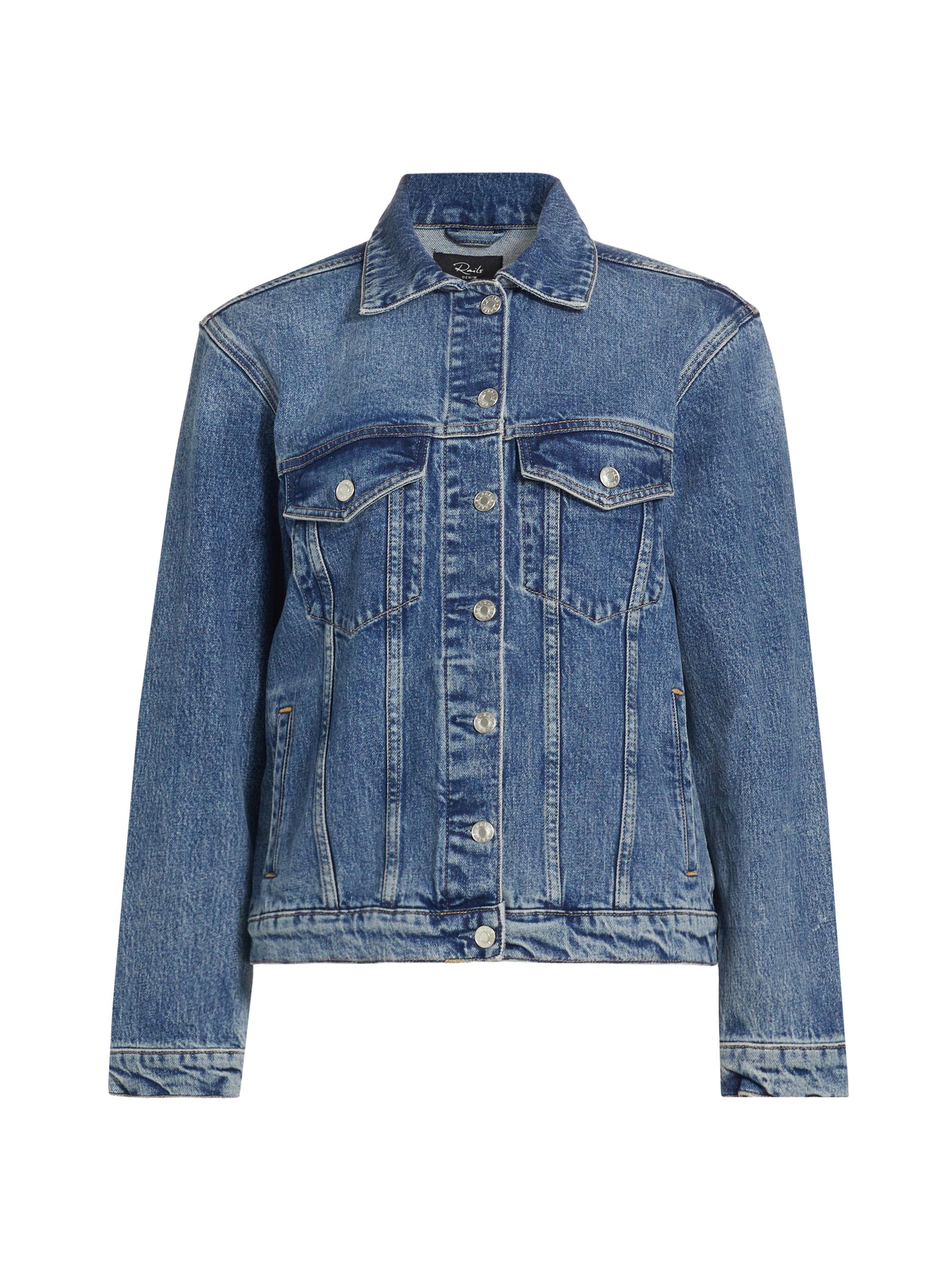 Rails Women's Grove Boyfriend Trucker Jacket - Starry Night