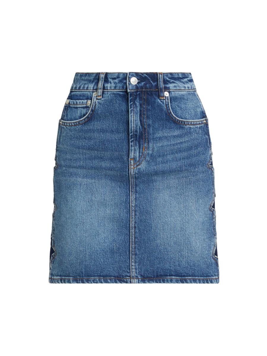 【in a row】Dart Denim Mini Skirt 0400021555772?wid=900
