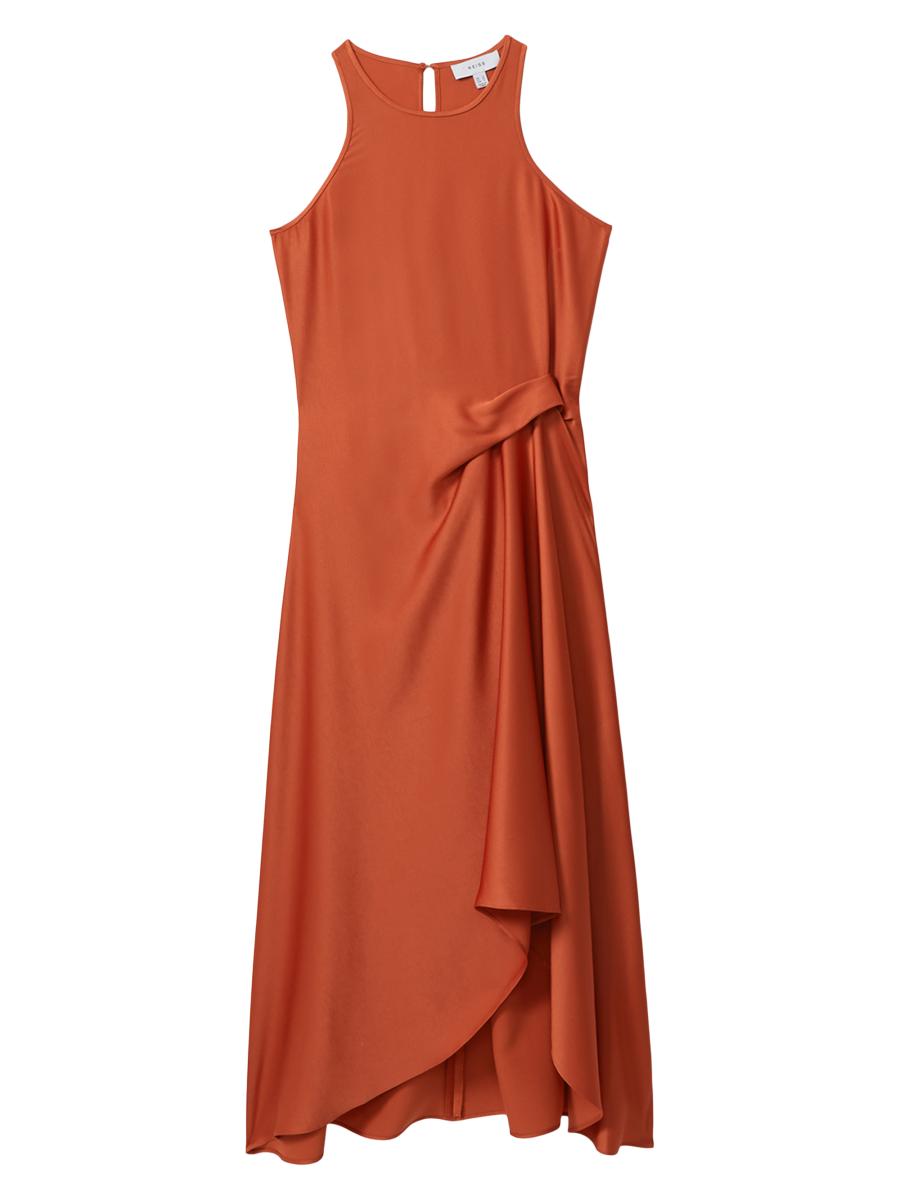 【海外限定】REISSワンピース☆Mahlon Quilted Woven Midi Dress Reiss Hayley Floral Midi Dress NEW US 14 | eBay
