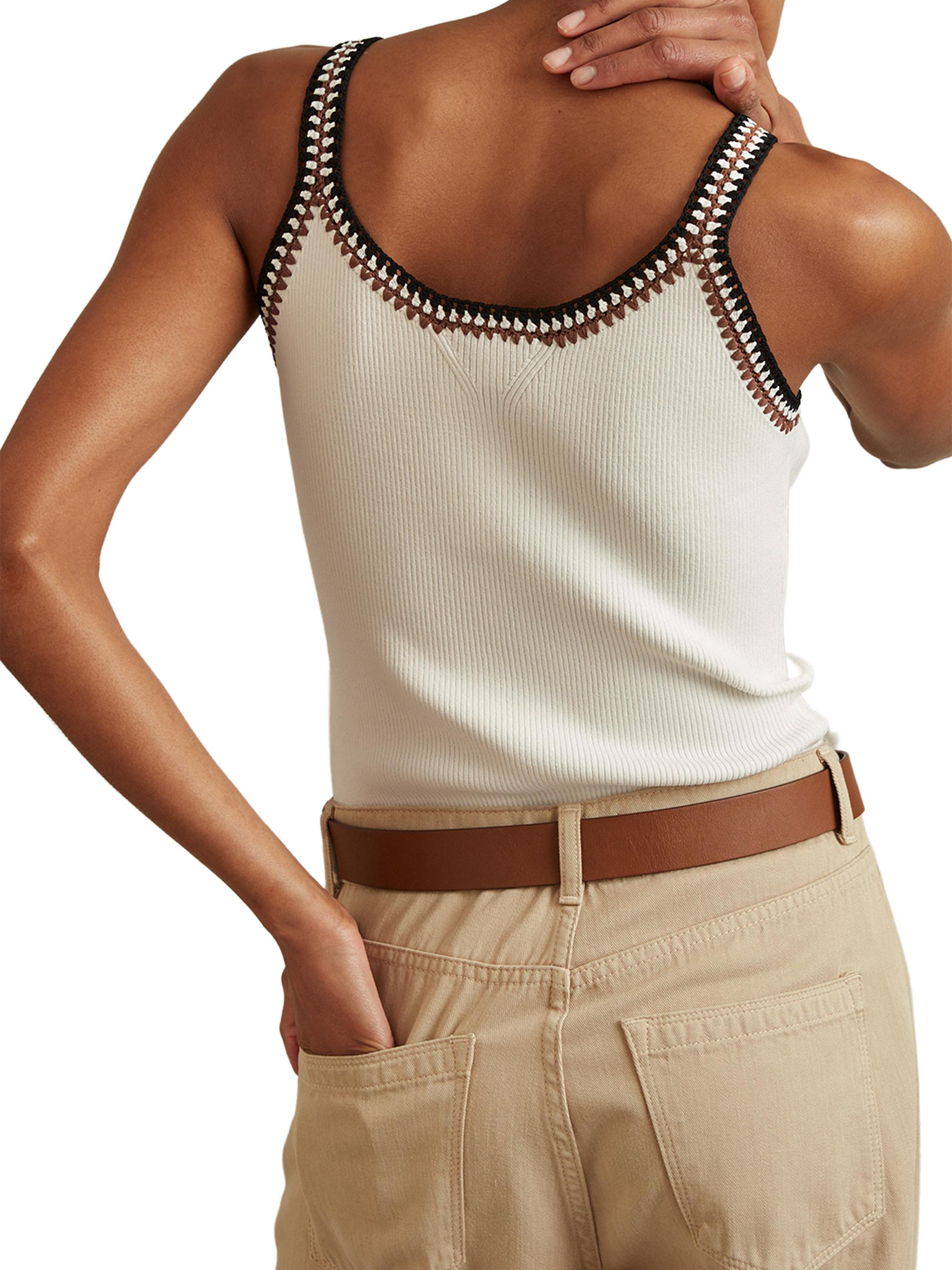 Reiss Kiki Surplice Tank | Saks Fifth Avenue