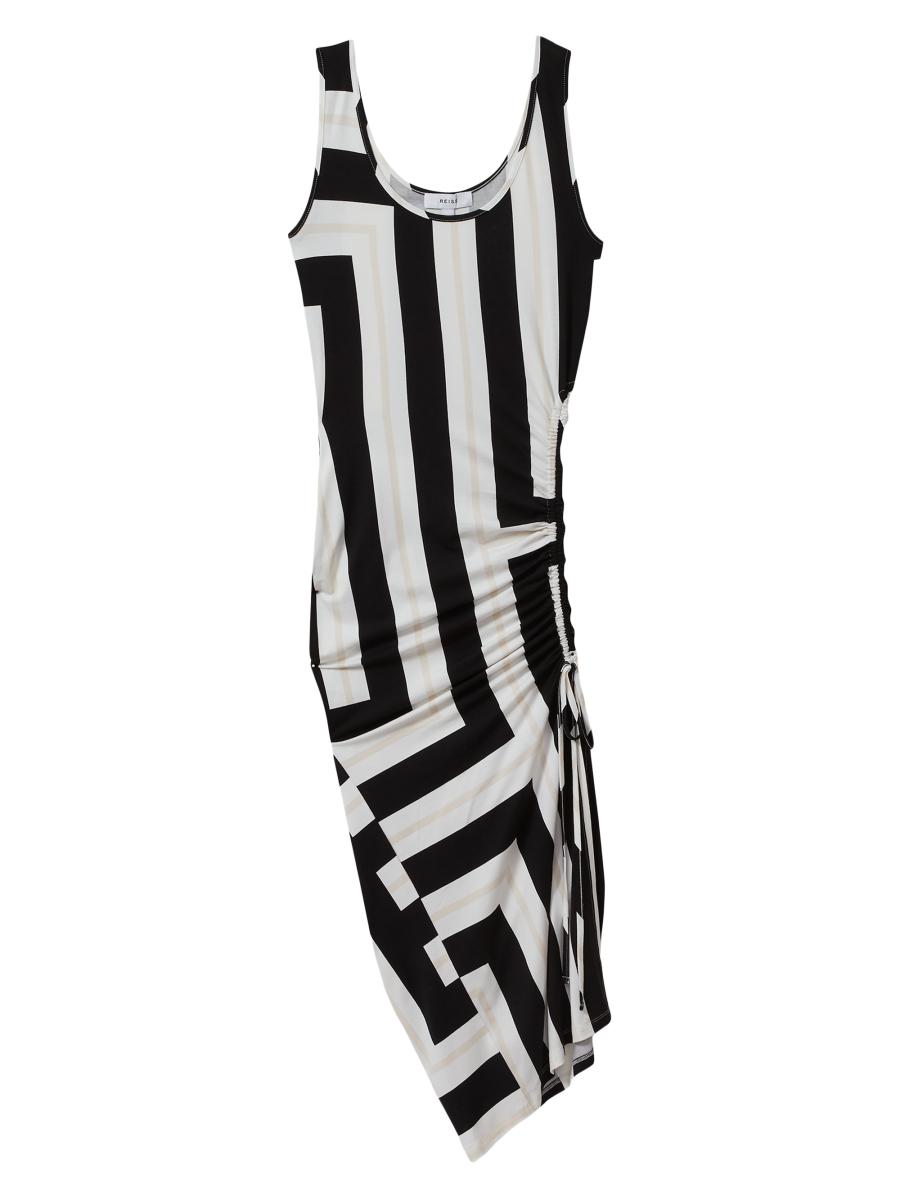 Reiss Serina Geometric Jersey Midi-Dress | Saks Fifth Avenue