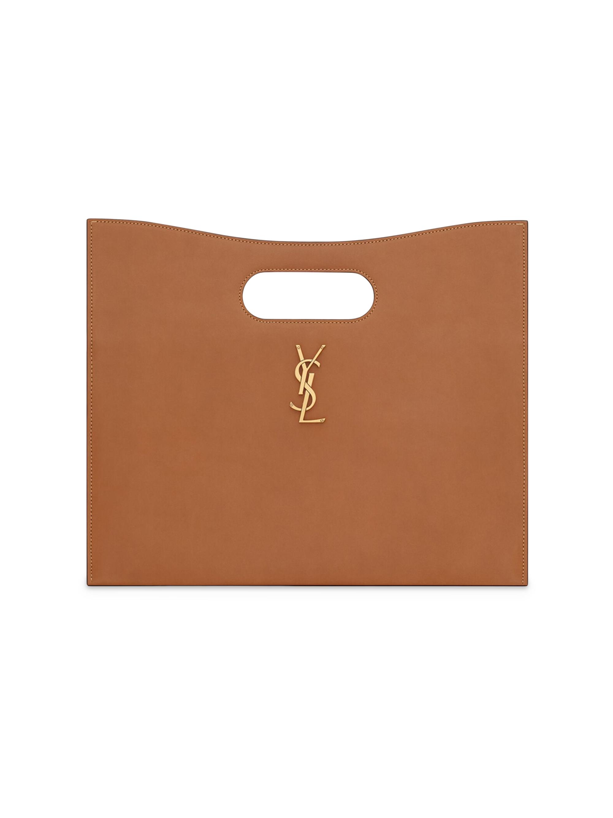 Saint Laurent Women's Junon Bag in Leather - Brick