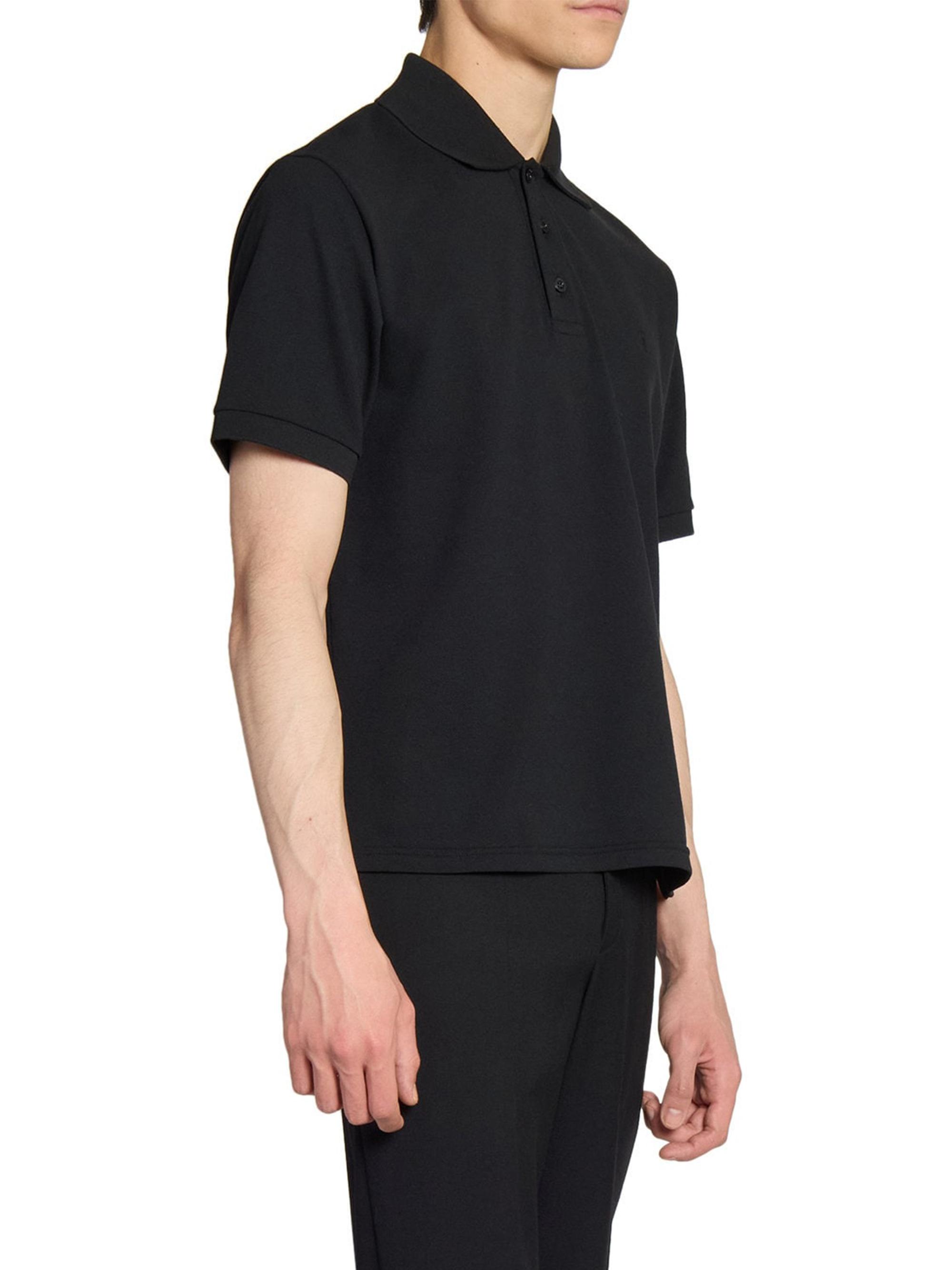 Saint Laurent Cassandre Polo Shirt in Pique | Saks Fifth Avenue