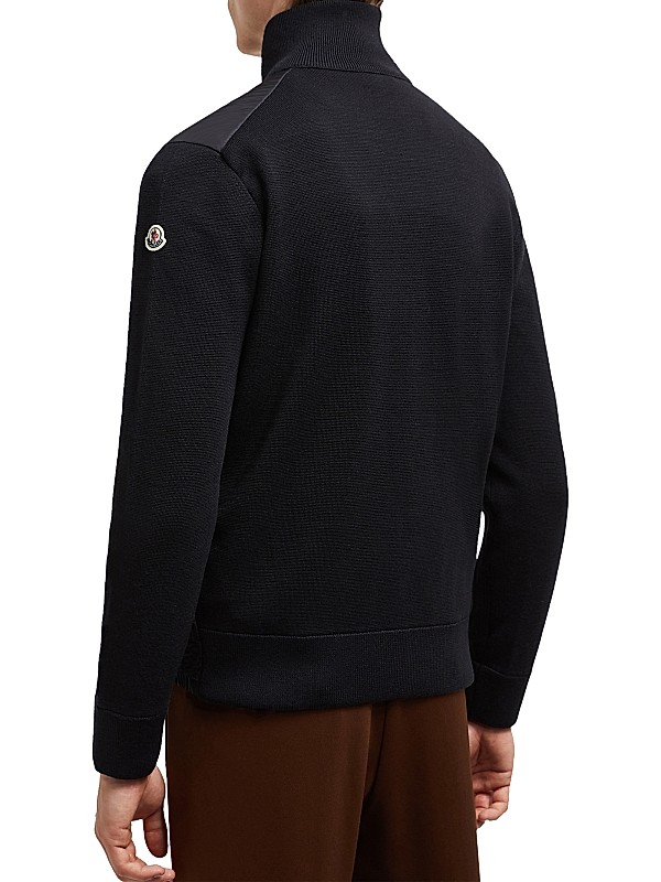 Shop Moncler Padded Wool Down Cardigan | Saks Fifth Avenue Shop Moncler Padded Wool Down Cardigan | Saks Fifth Avenue