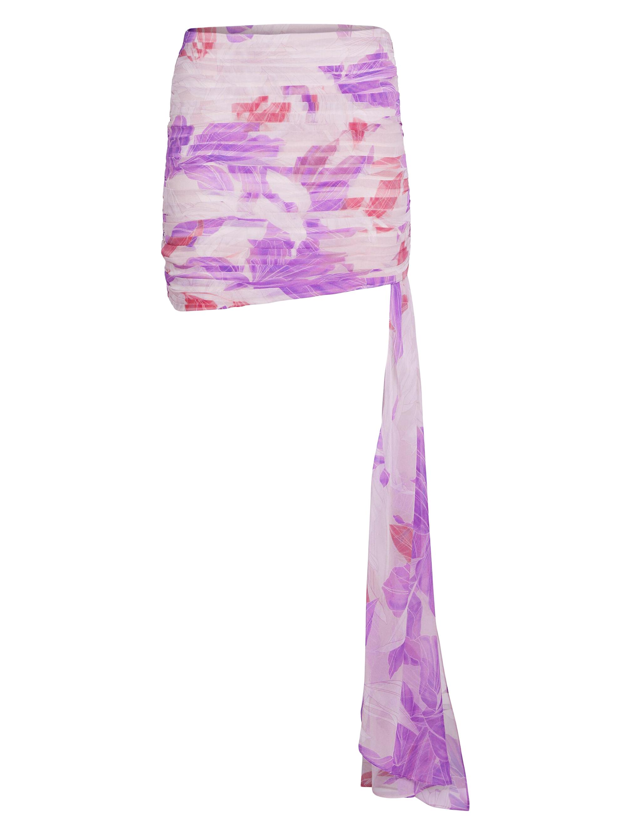 Retrofête Women's Sonya Skirt - Lavender Botanical