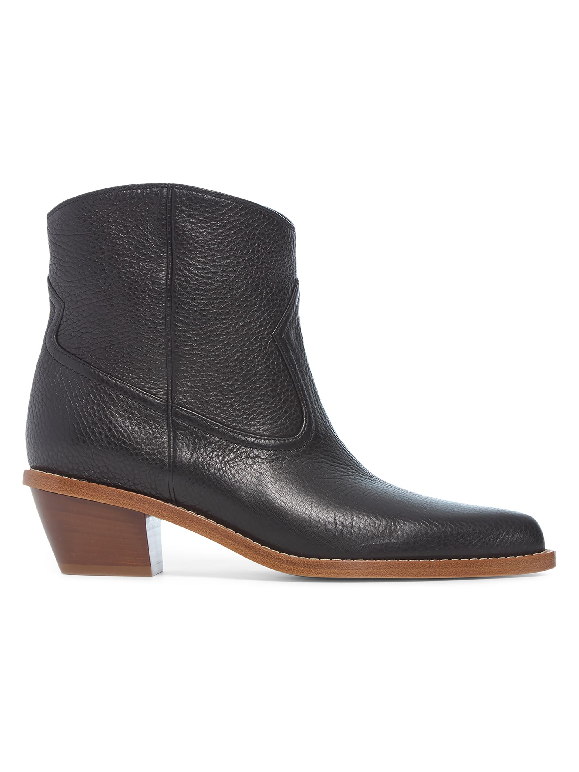 Gabriela Hearst Women's Leduc Leather Boots - Black