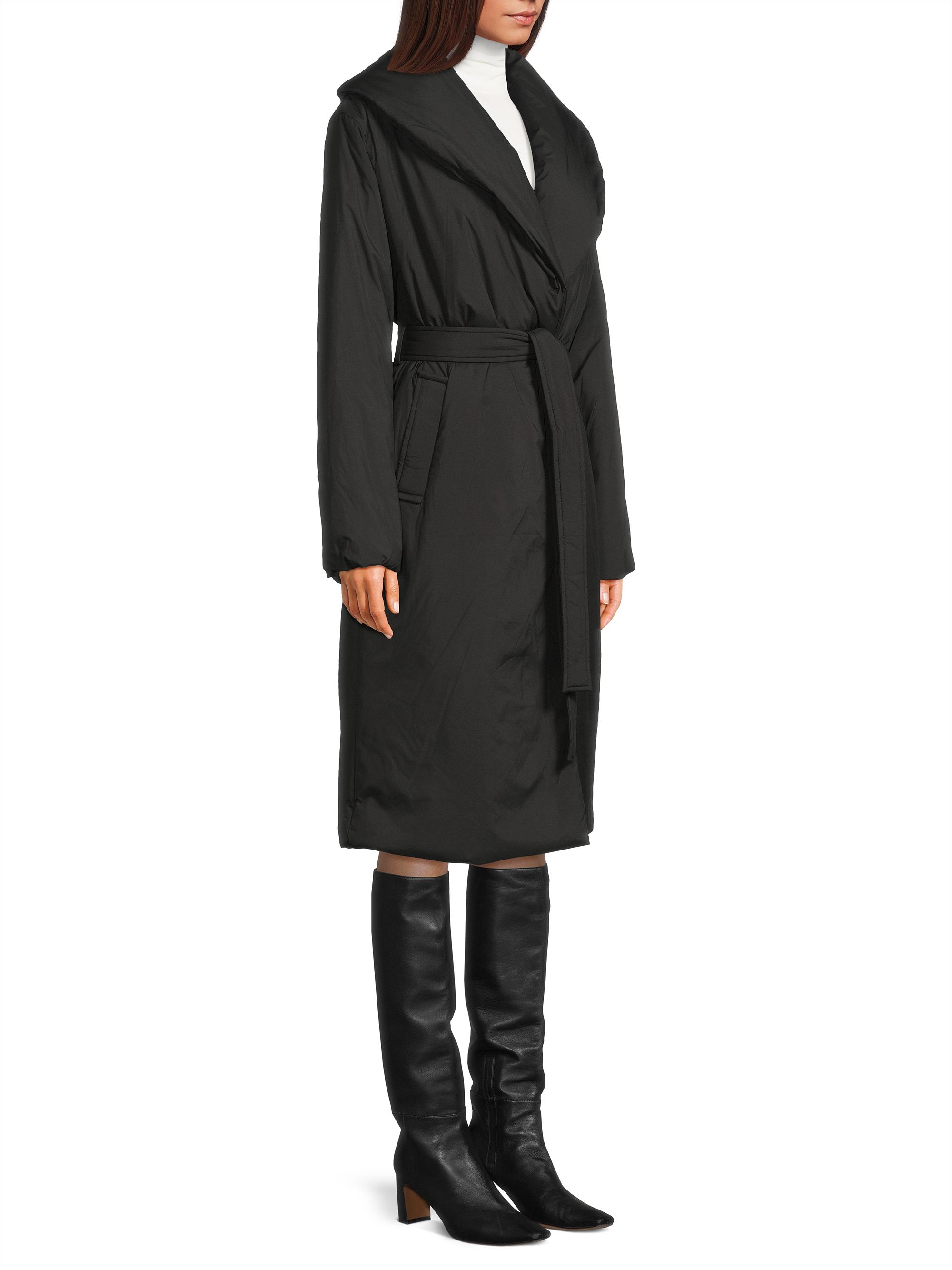 Kobi Halperin Mia Faux Down Tie-Waist Coat | Saks Fifth Avenue