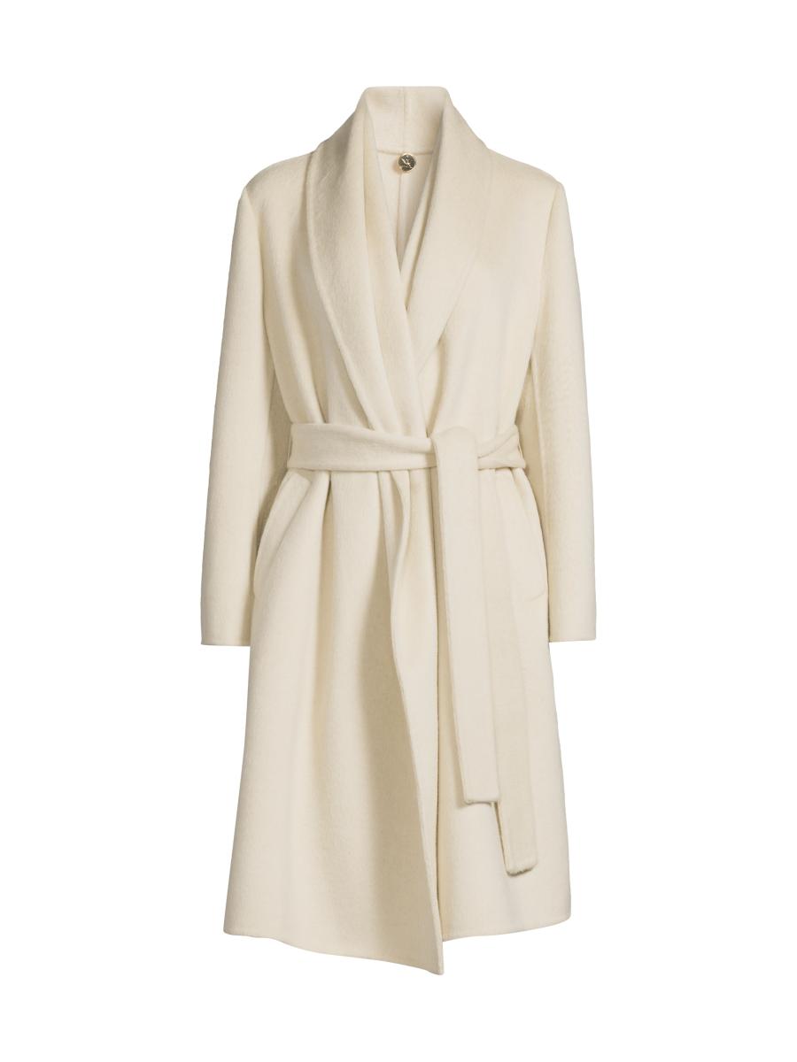 Kobi Halperin Yael Wool-Blend Belted Coat | Saks Fifth Avenue