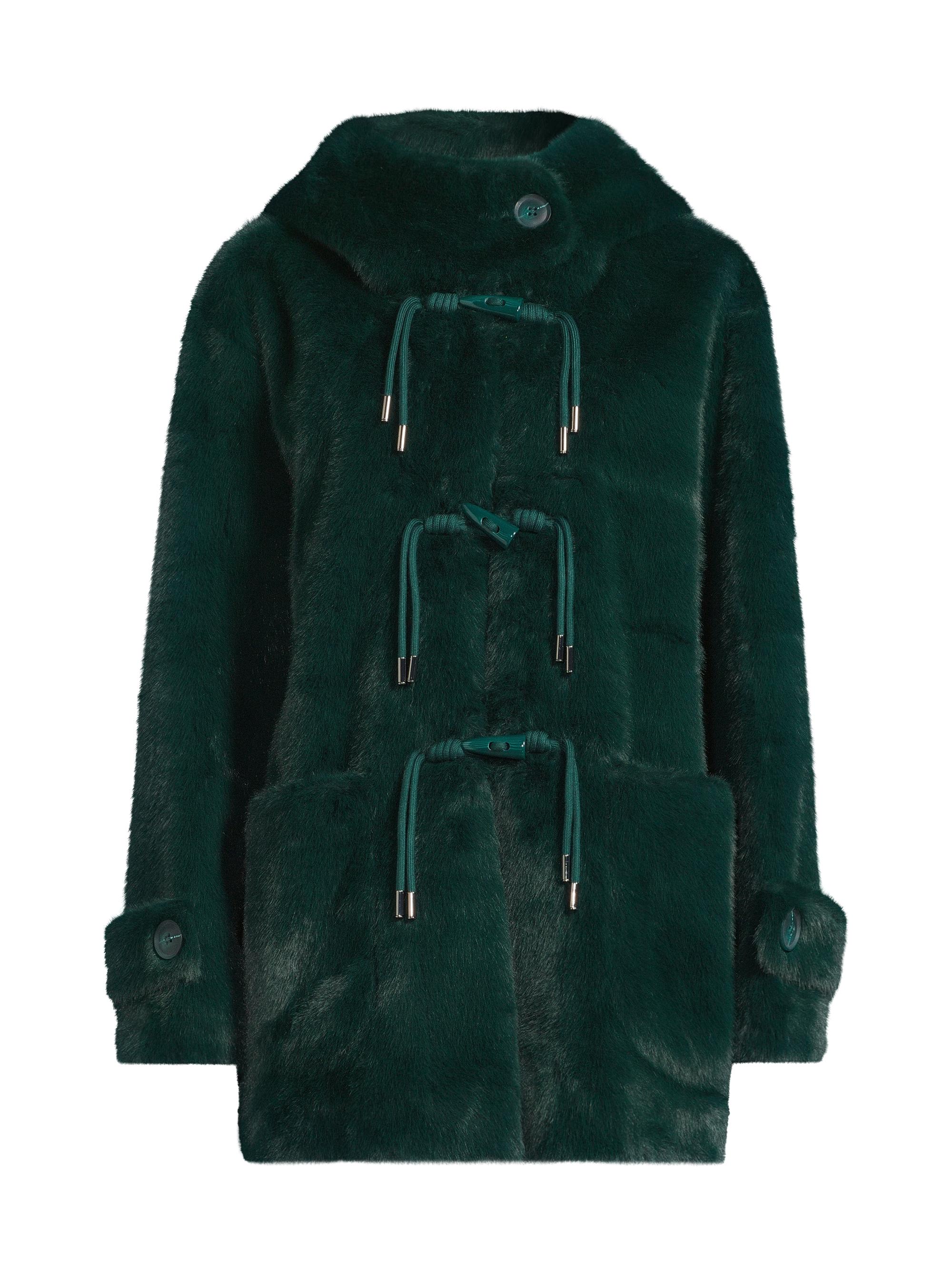 Kobi Halperin Women's Rosie Faux-Fur Coat - Lagoon | Thumbnail 7