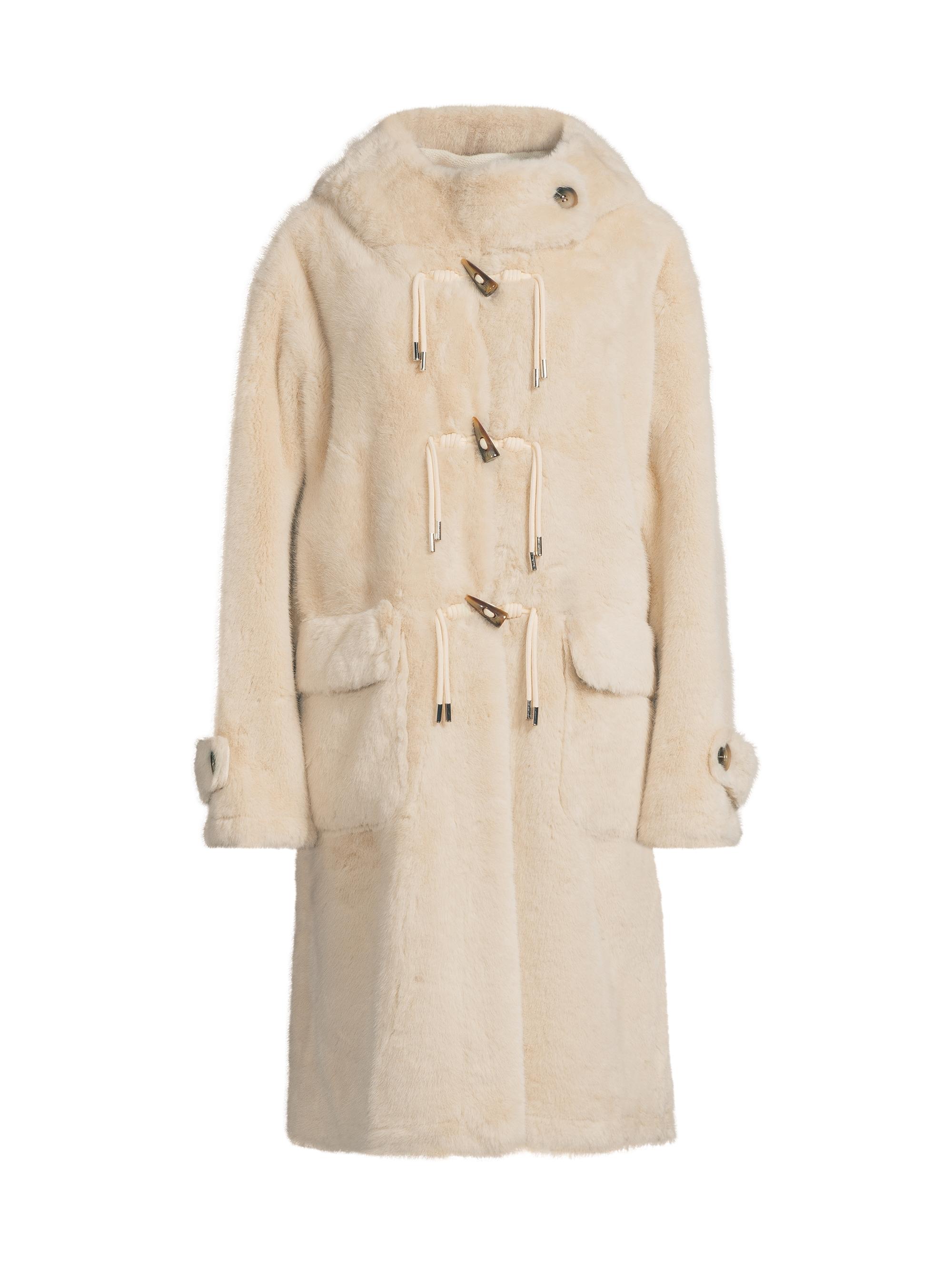 Kobi Halperin Women's Ariel Faux Fur Hooded Coat - Oat