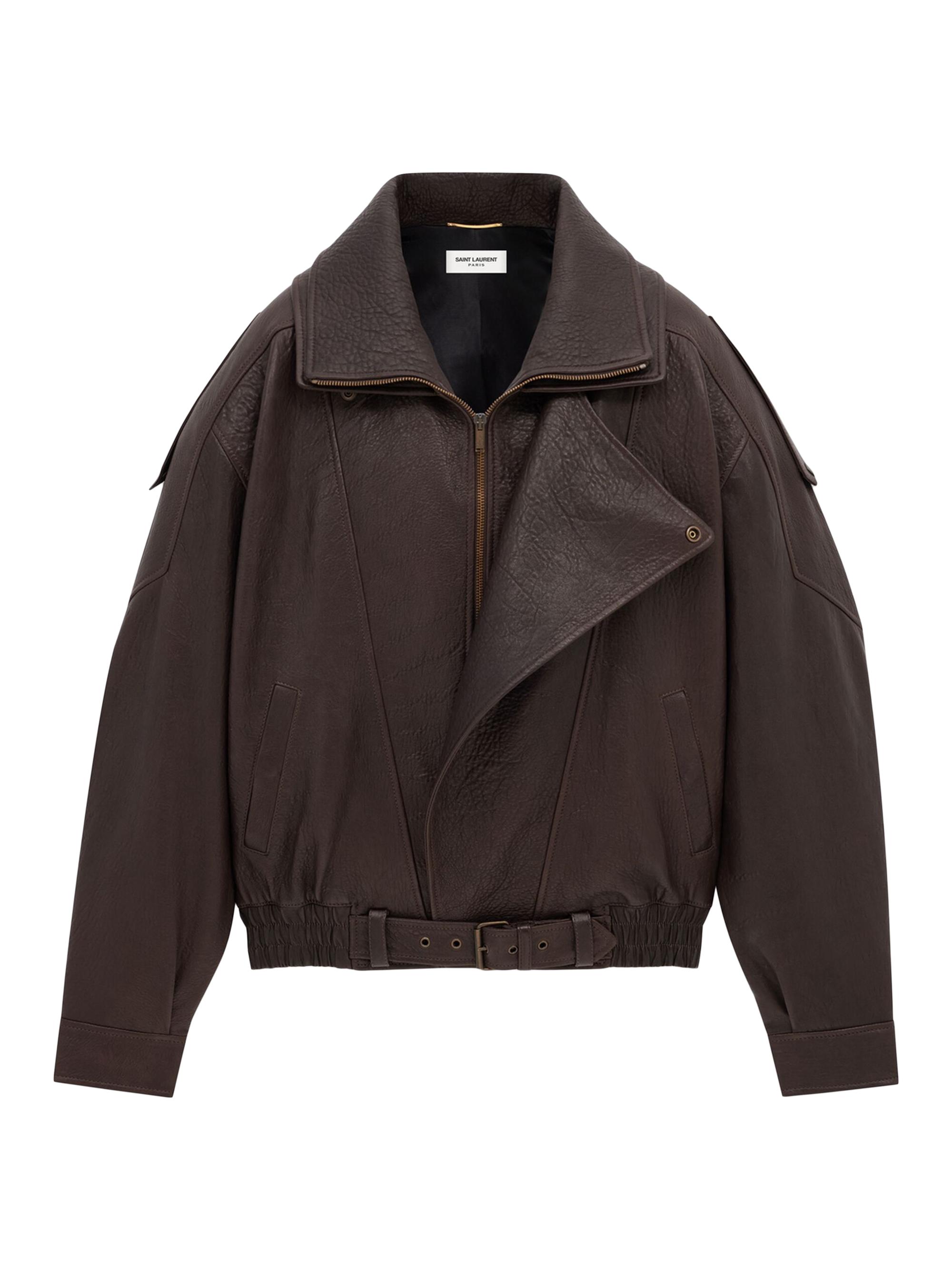 Saint Laurent Bomber Jacket in Lambskin | Saks Fifth Avenue