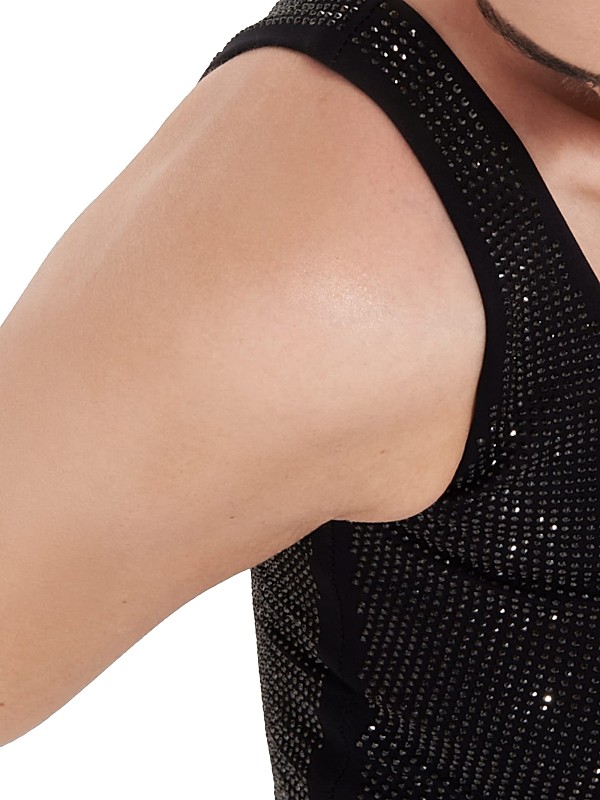 Shop Prada Jersey One-Piece Swimsuit with Rhinestones | Saks Shop Prada Jersey One-Piece Swimsuit with Rhinestones | Saks
